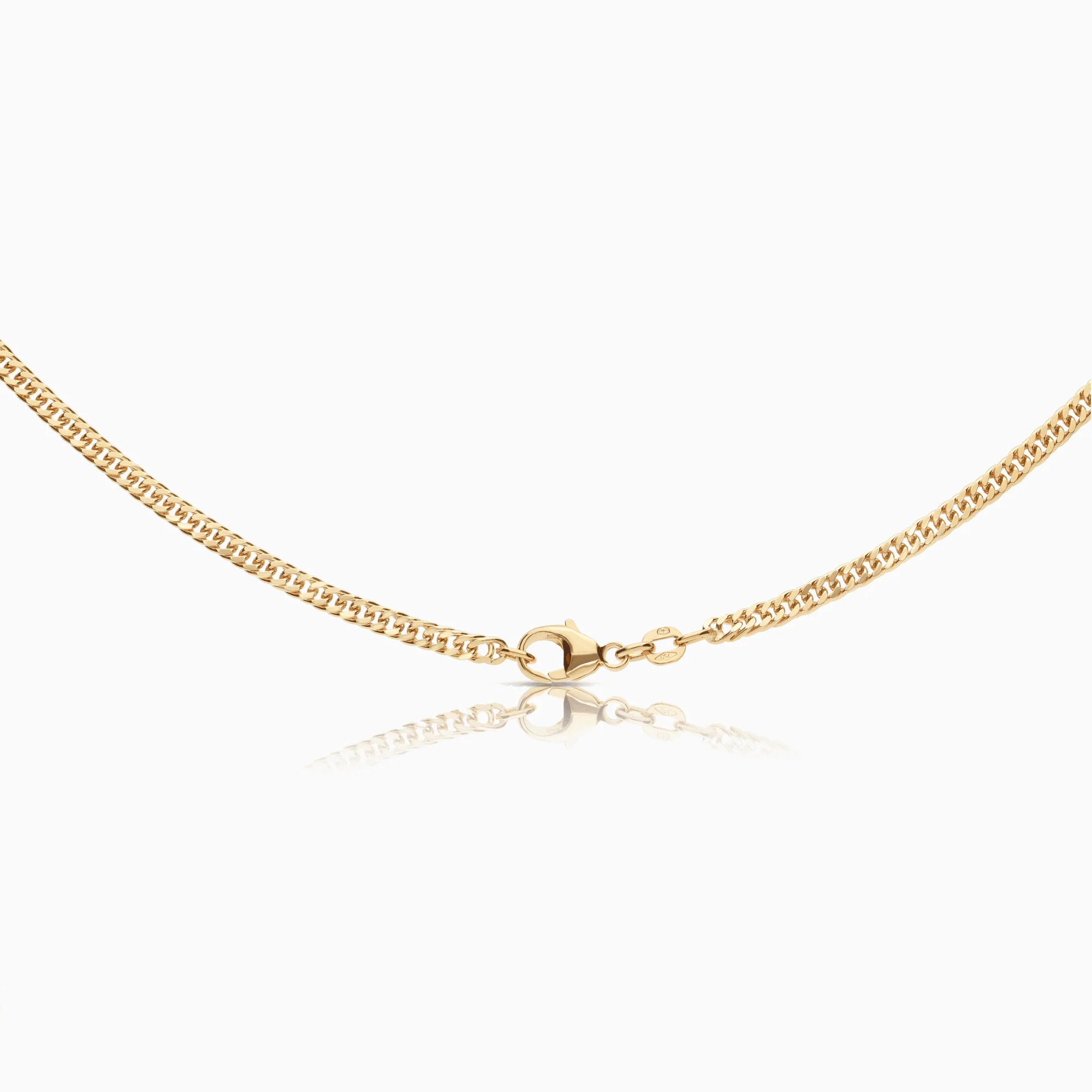 Curb chain 13.86g 18K gold - Image 2