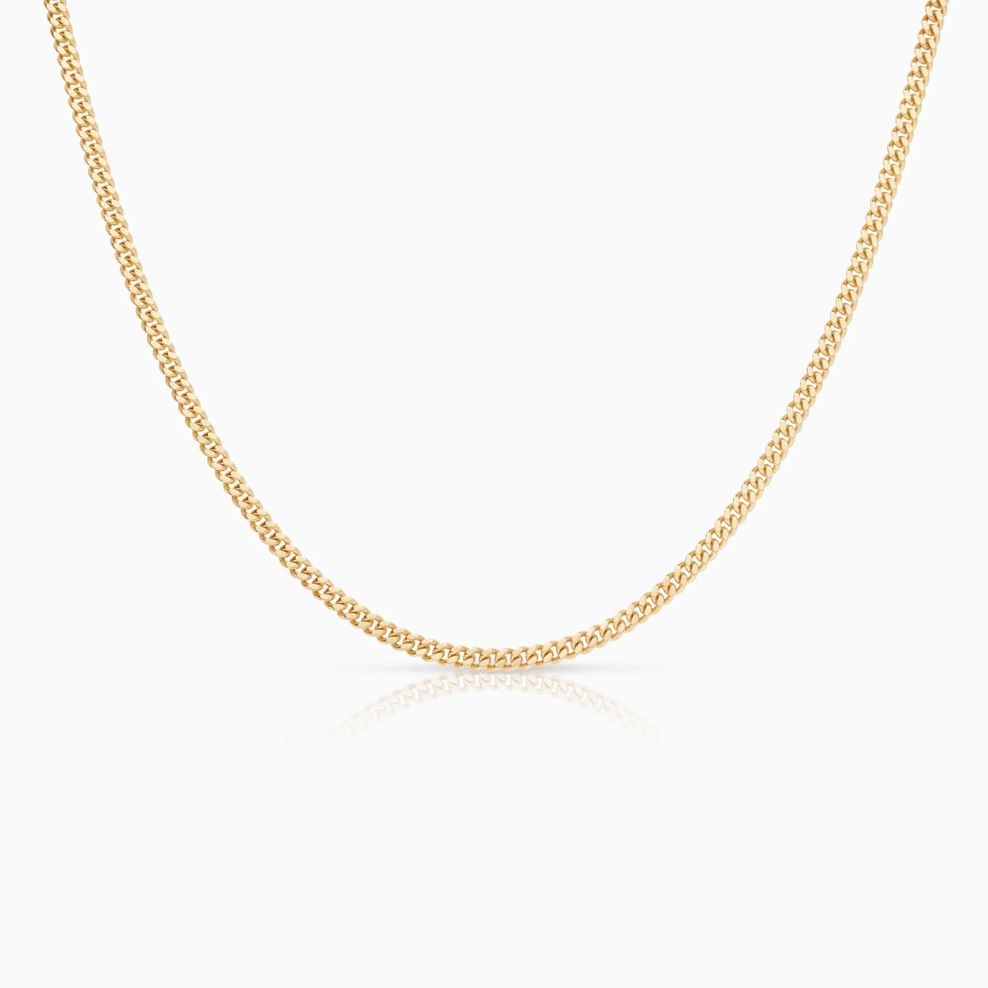 Curb chain 14.54g 18K gold