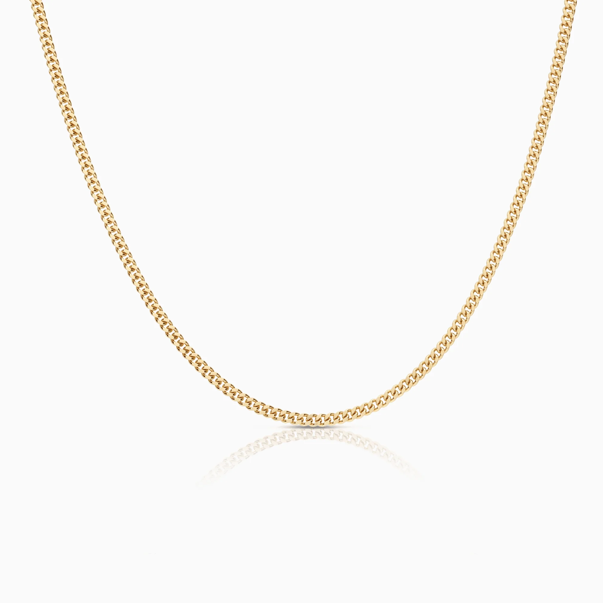 Curb chain 15.20g 18K gold