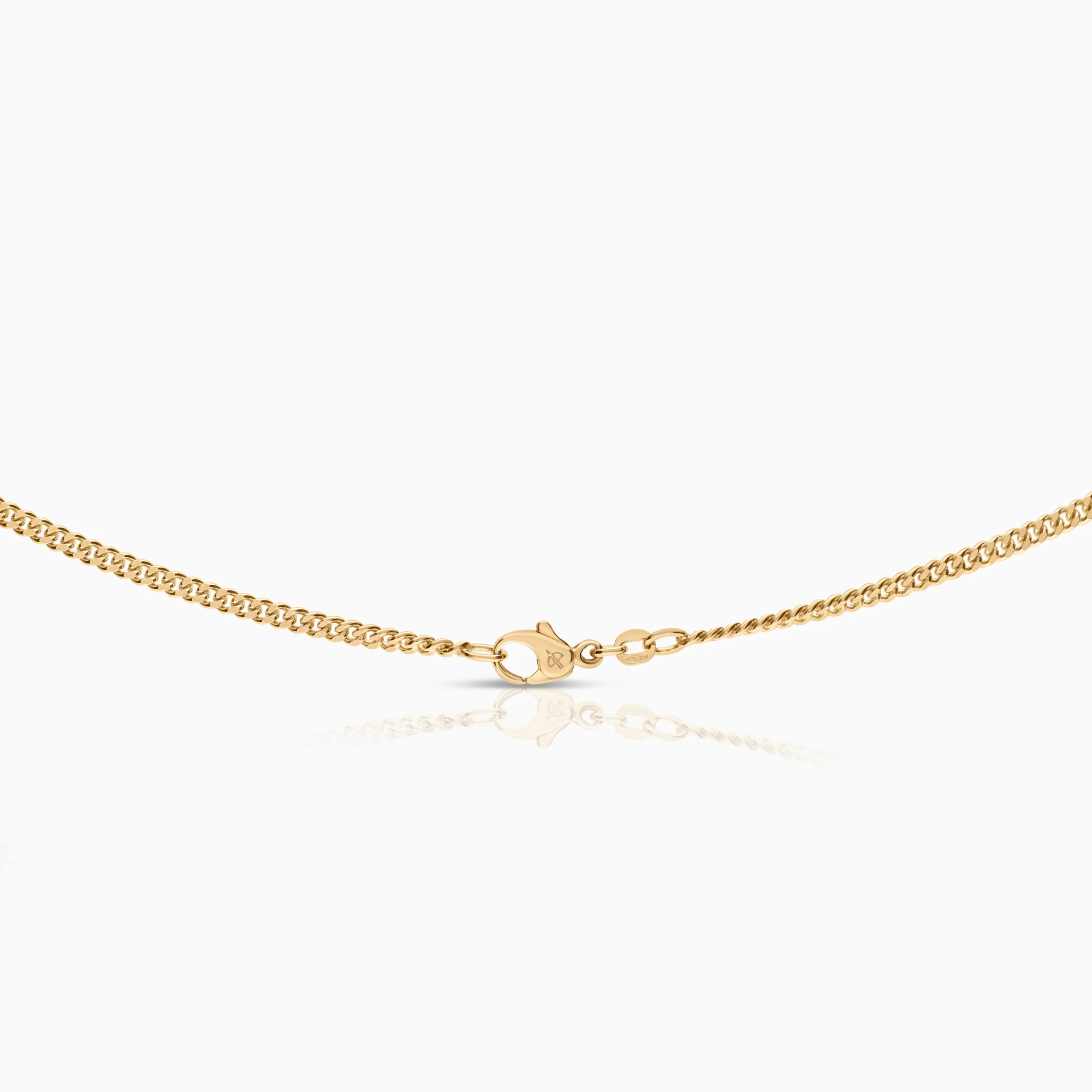 Curb chain 15.90g 18K gold - Image 2