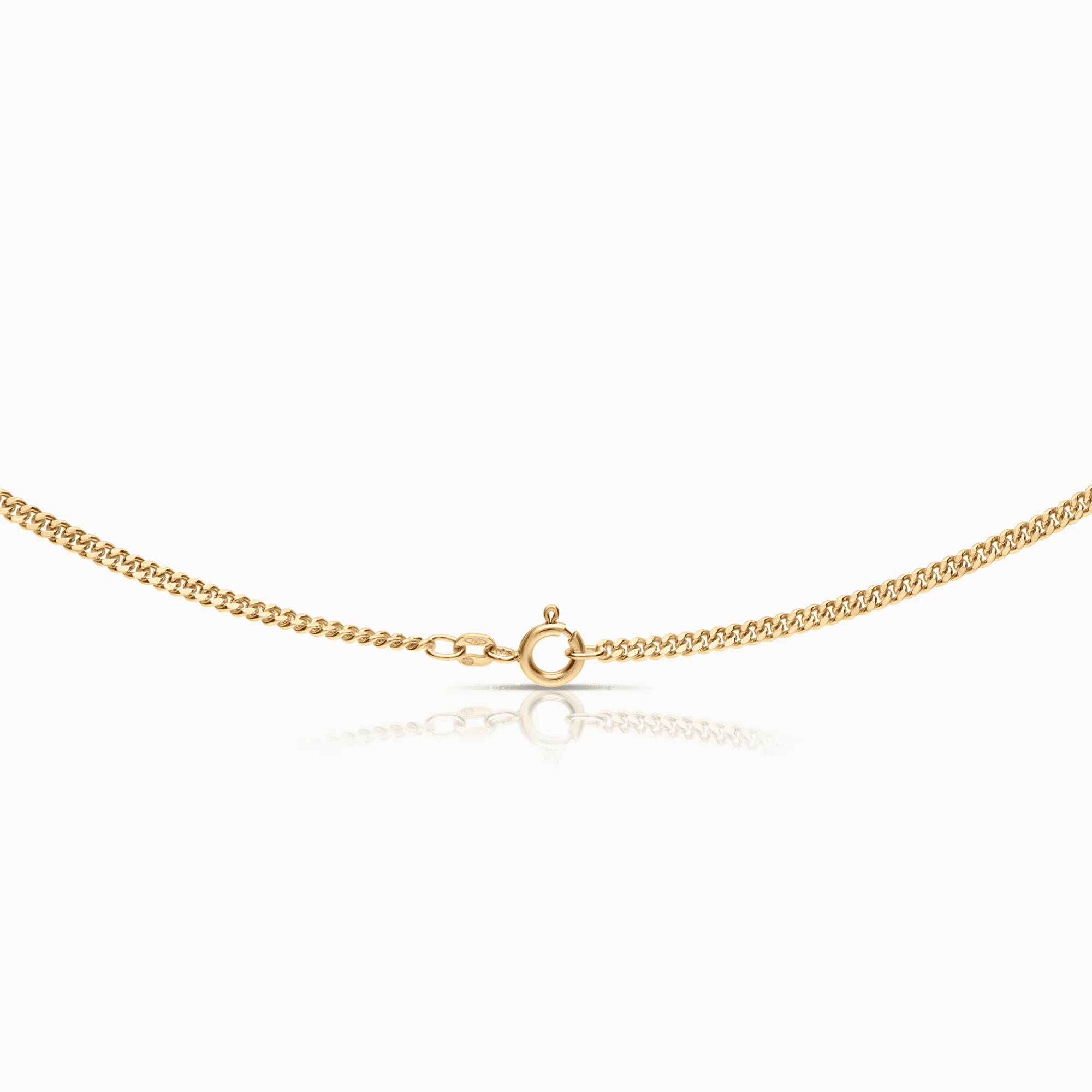 Curb chain 16.90g 18K gold - Image 2