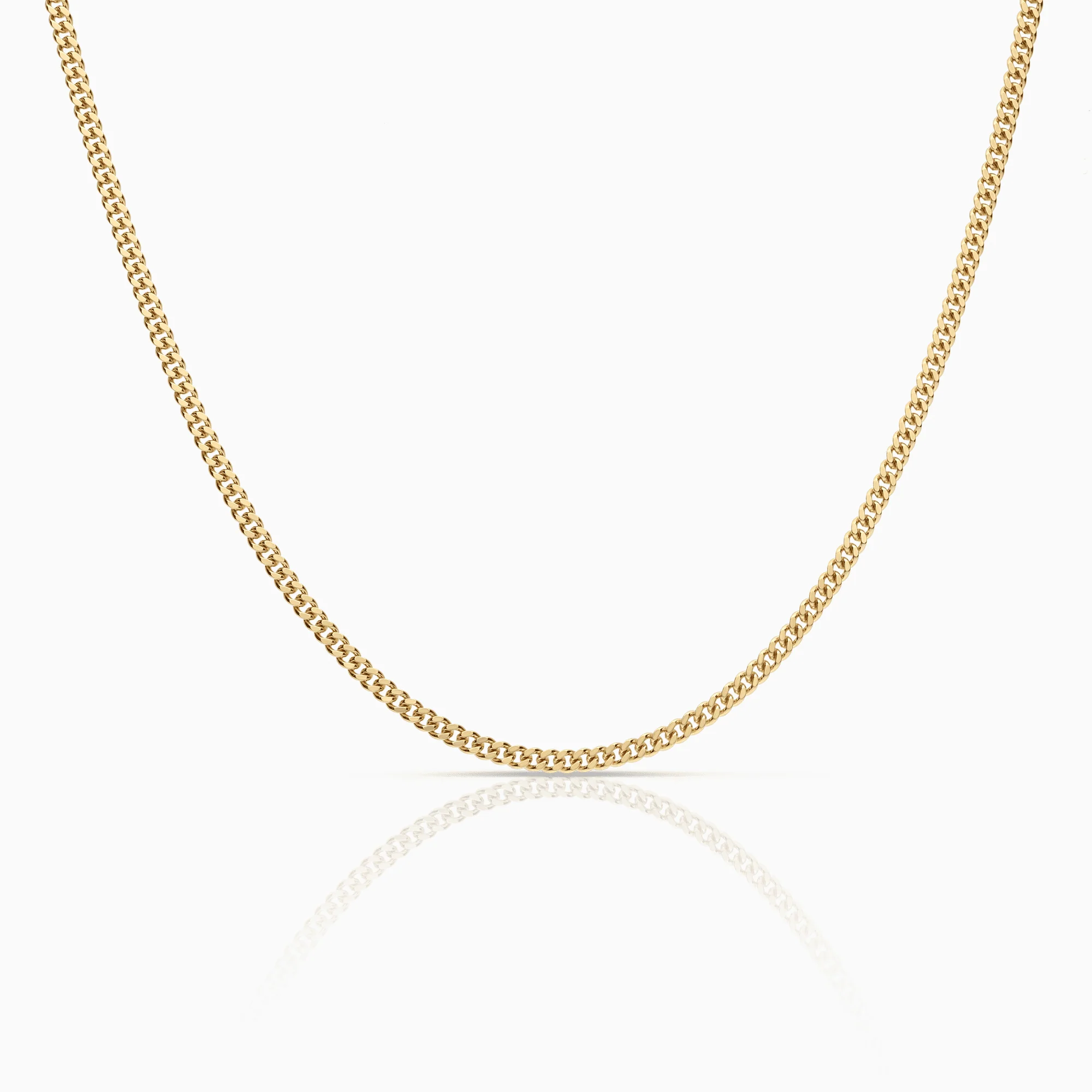 Curb chain 17.32g 18K gold