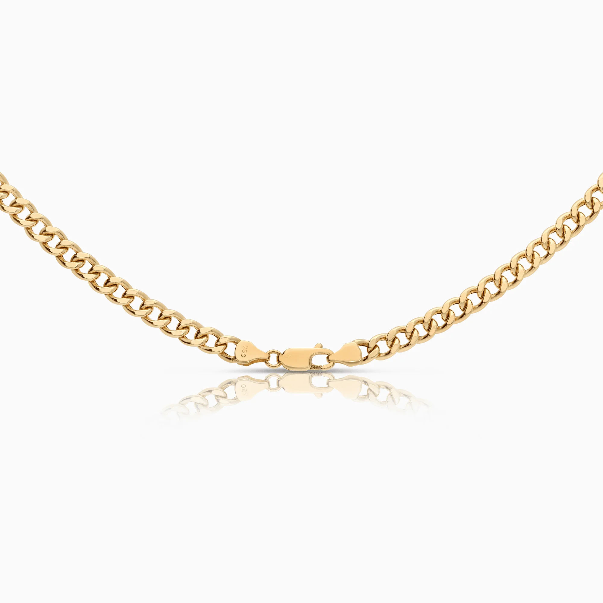 Curb chain 17.65g 18K gold - Image 2
