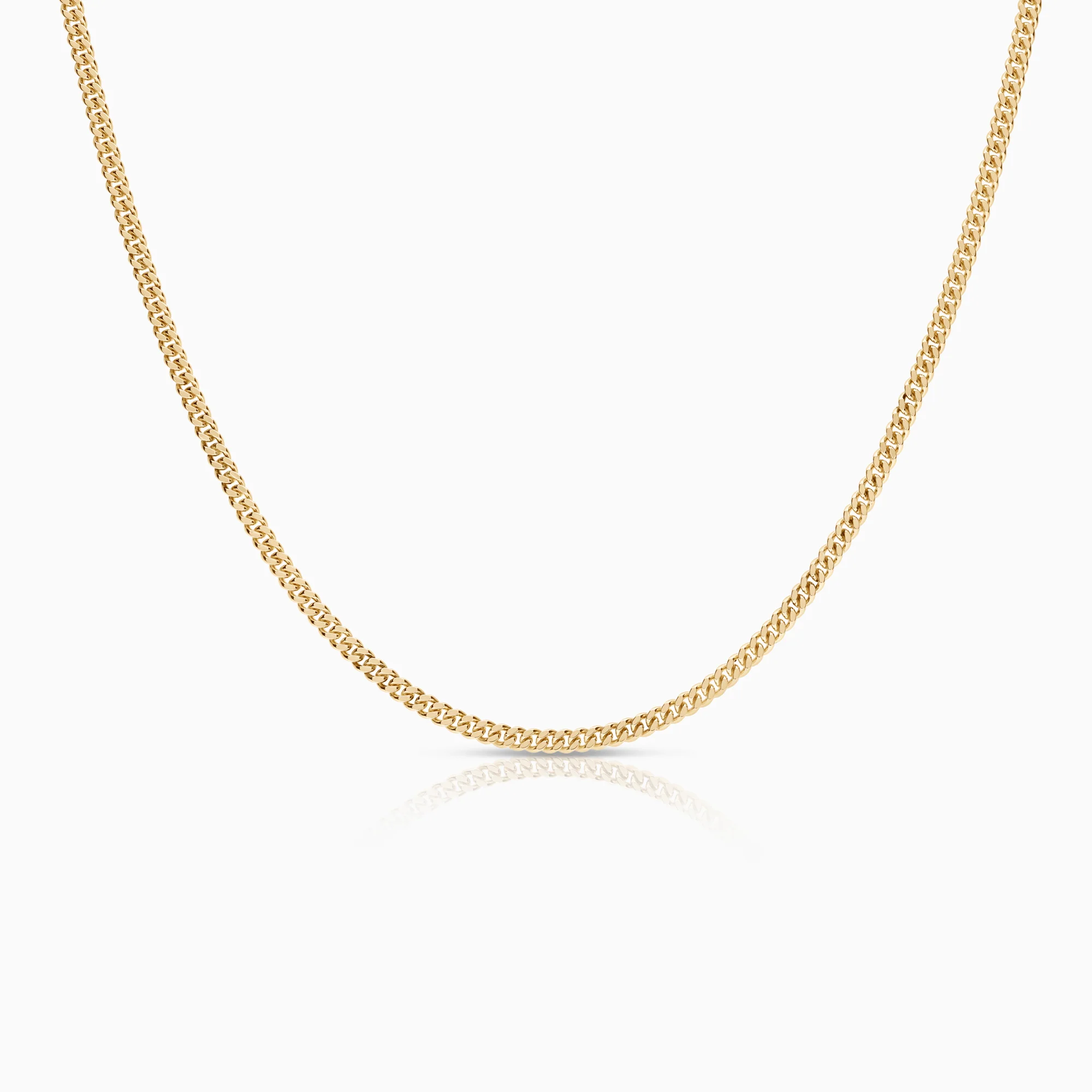 Curb chain 17.75g 18K gold