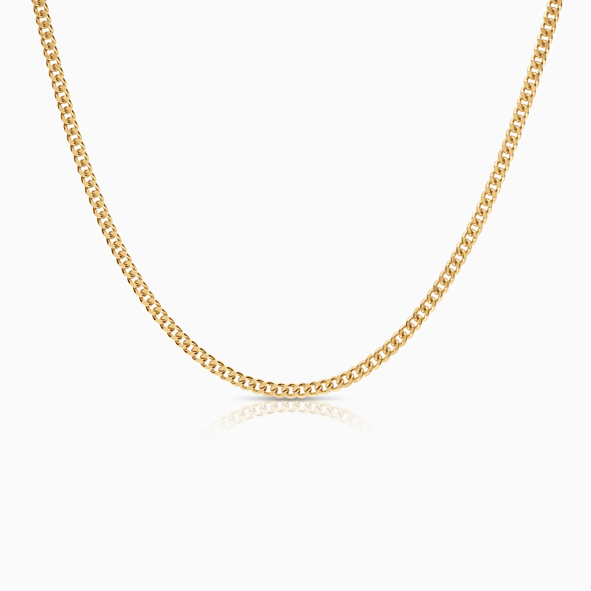 Curb chain 18.13g 18K gold