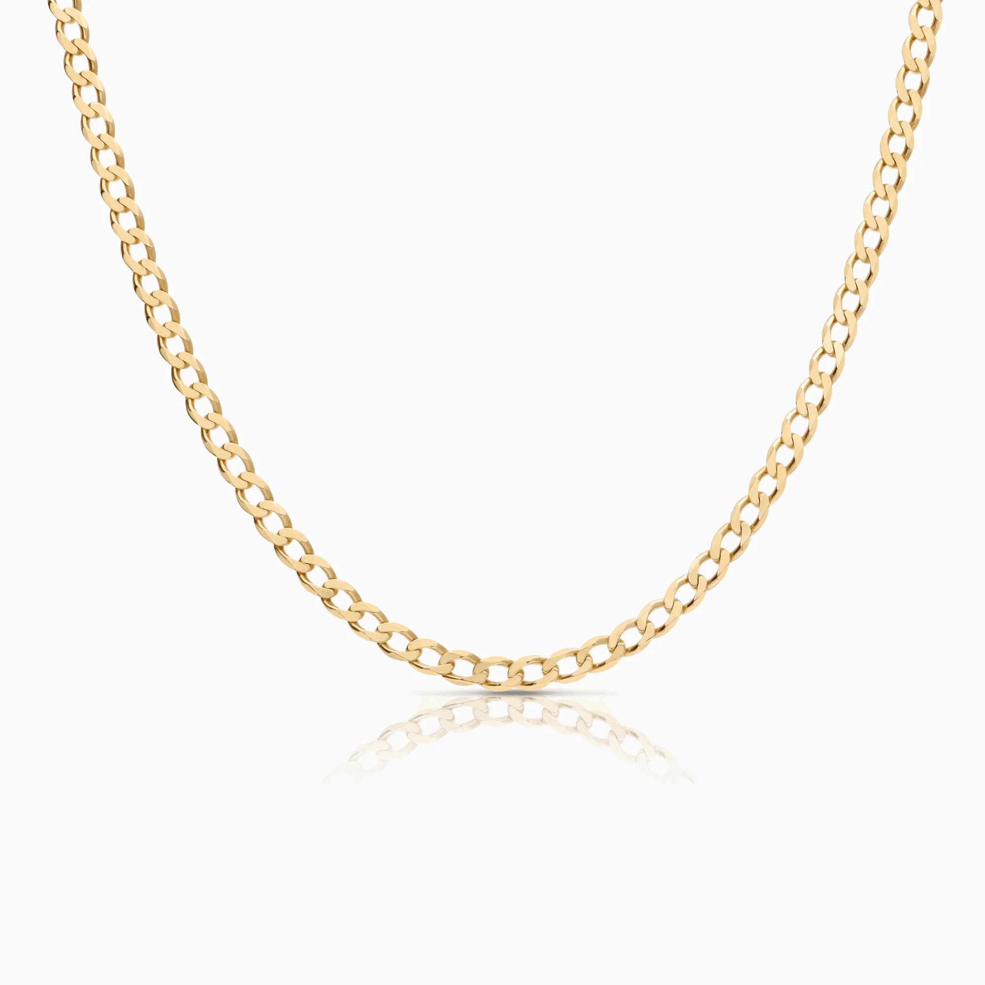 Curb chain 18.14g 18K gold
