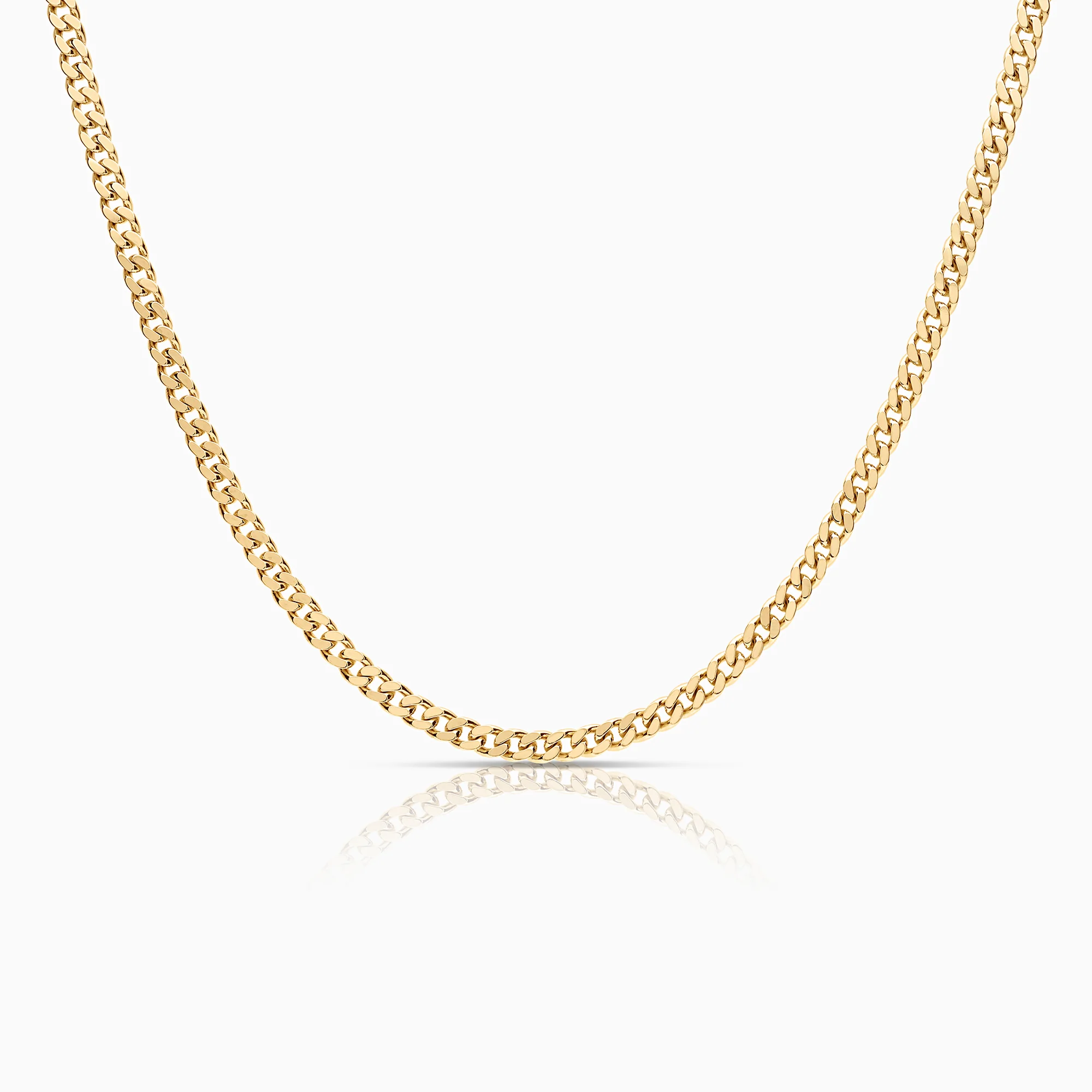 Curb chain 18.18g 18K gold