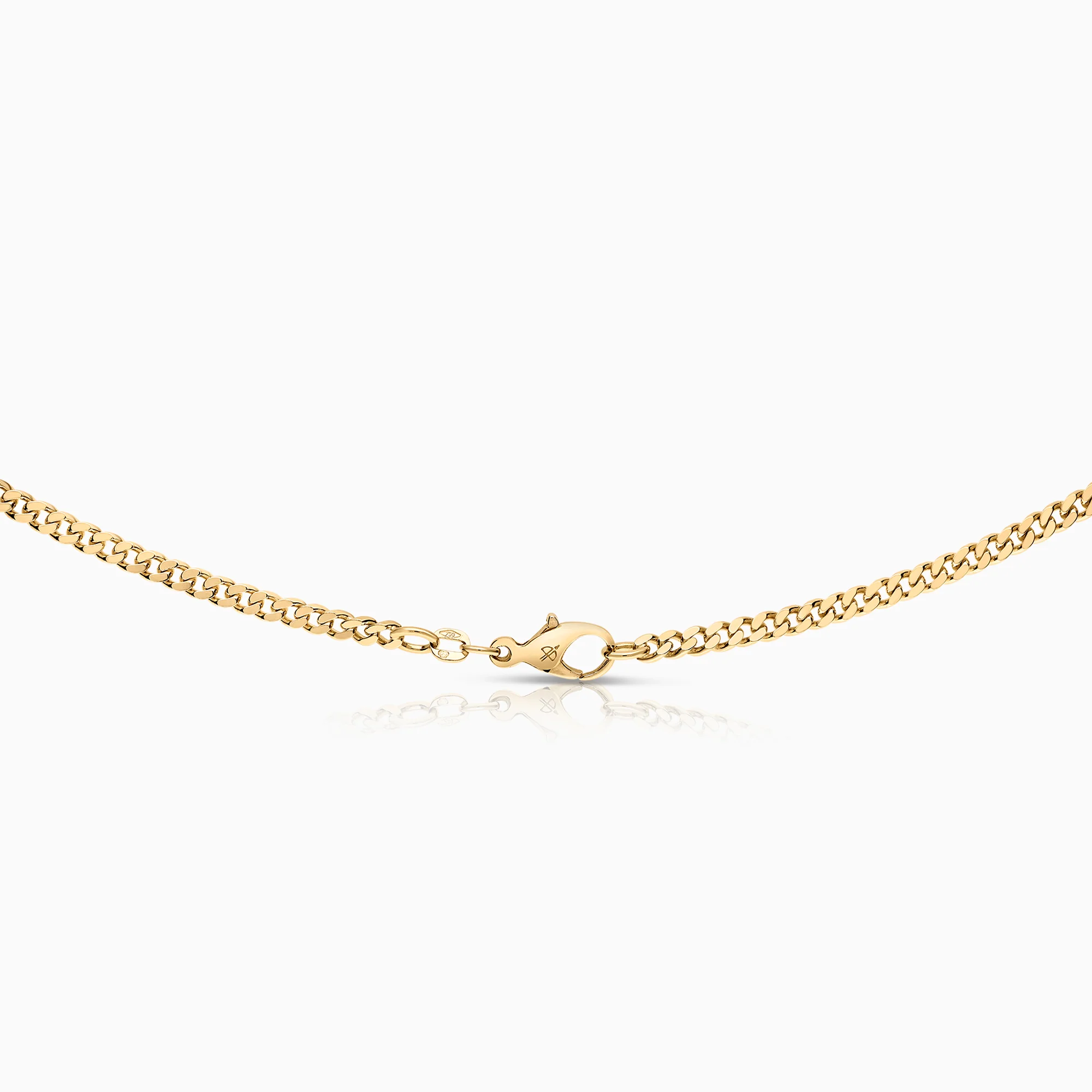 Curb chain 18.18g 18K gold - Image 2