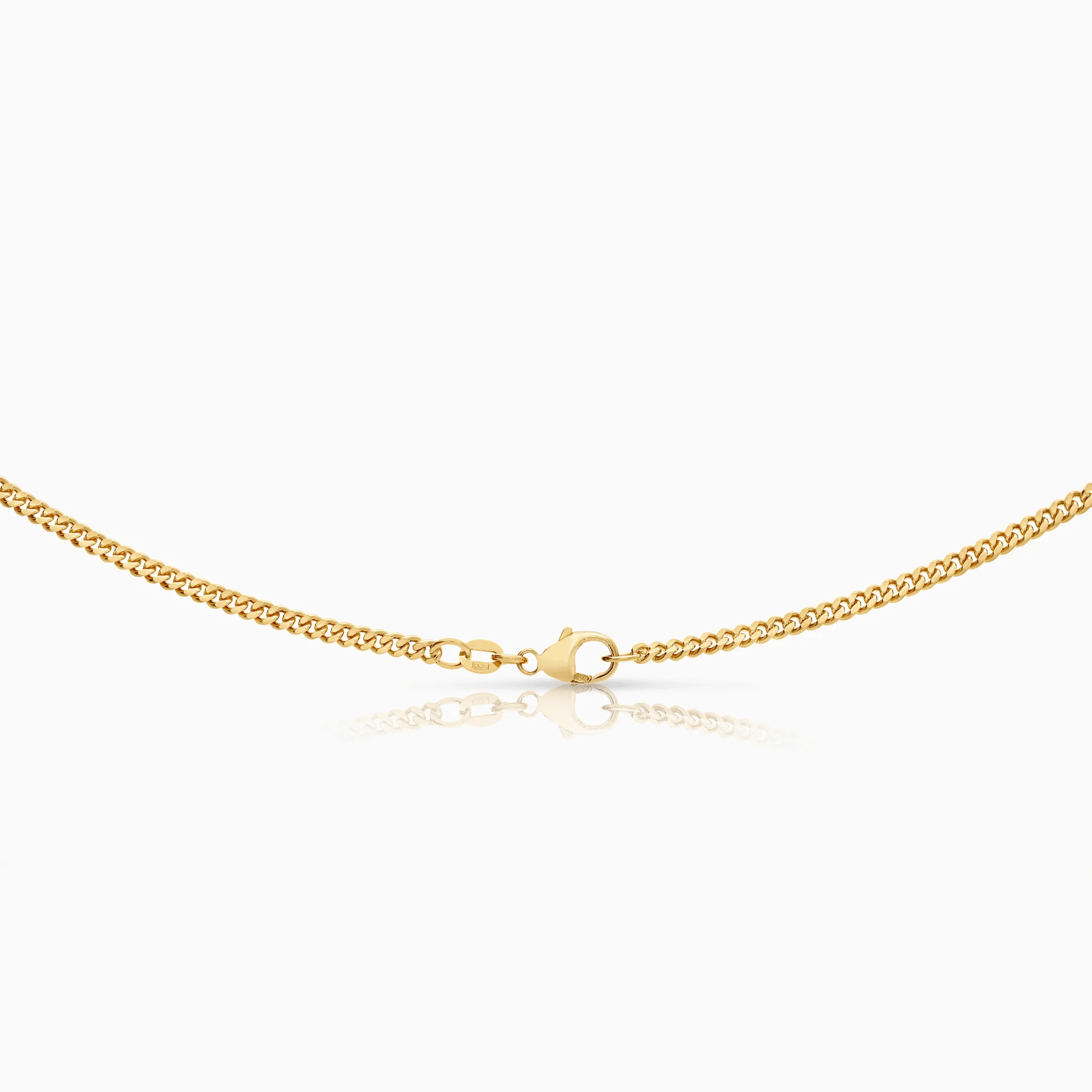 Curb chain 18.22g 18K gold - Image 2