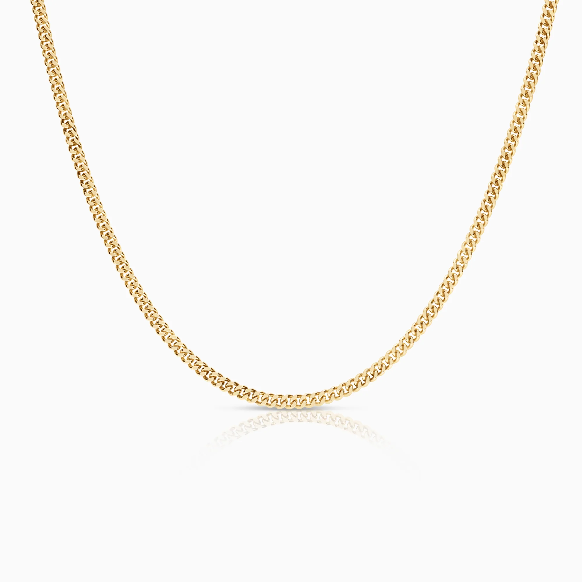 Curb chain 18.27g 18K gold