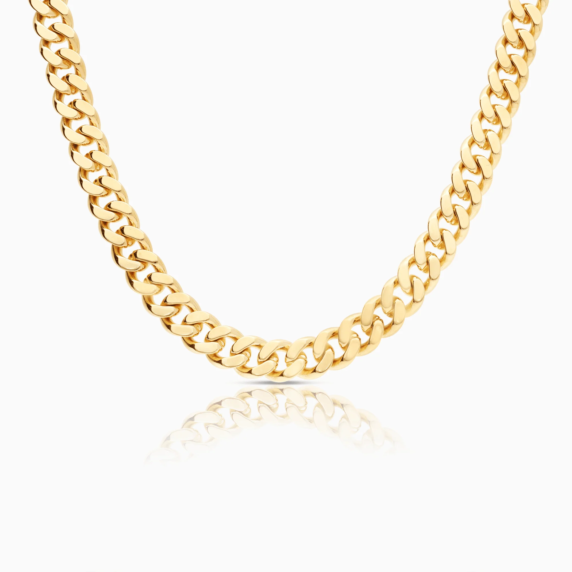 Curb chain 200.35g 18K gold