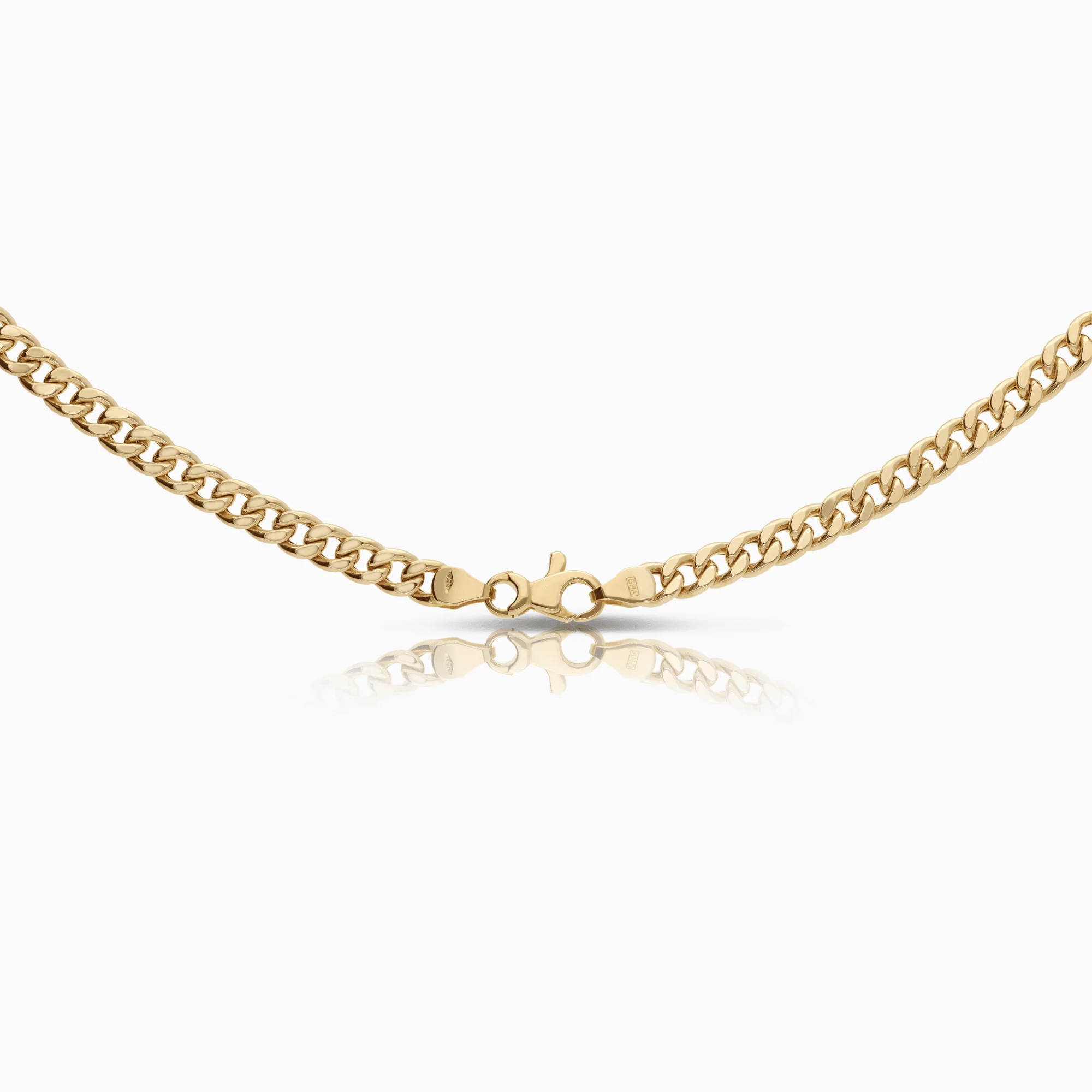 Curb chain 20.50g 18K gold - Image 2