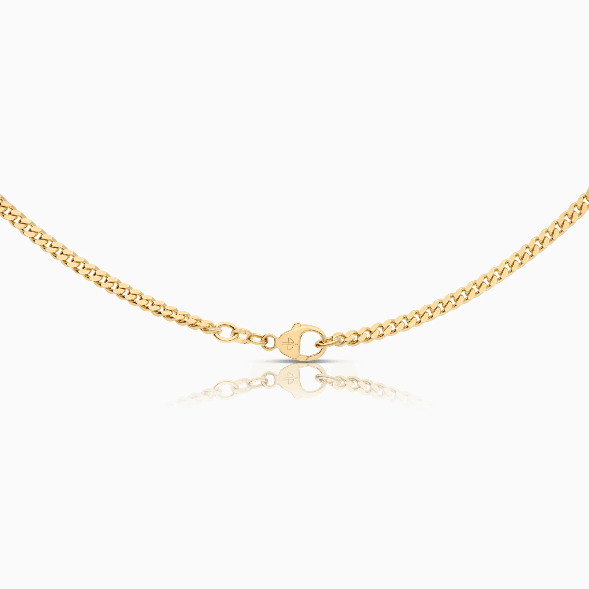 Curb chain 21.02g 18K gold - Image 2