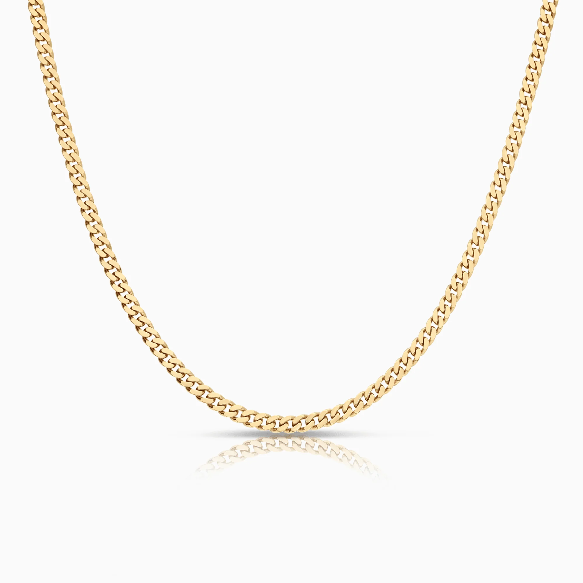 Curb chain 21.10g 18K gold