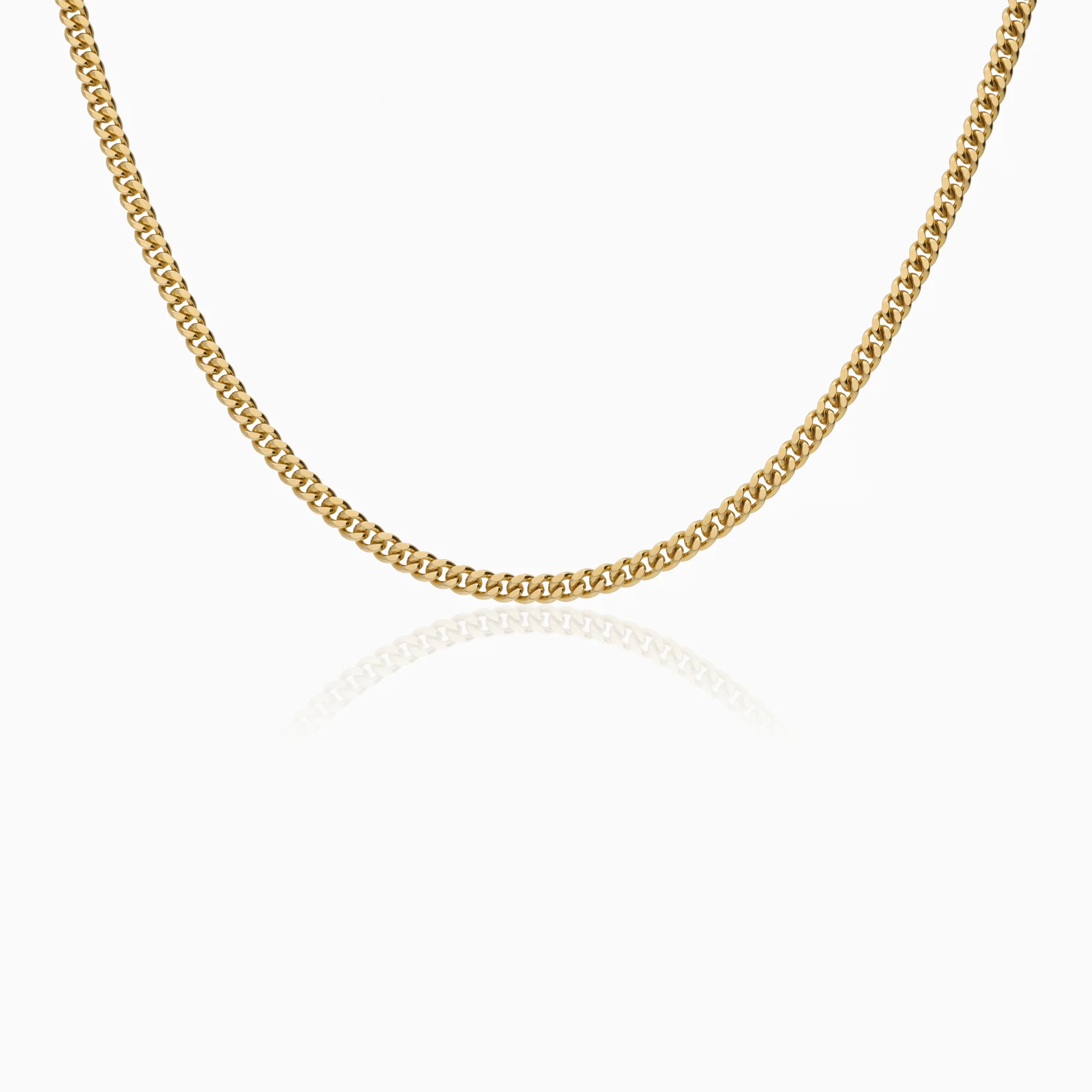 Curb chain 21.75g 18K gold