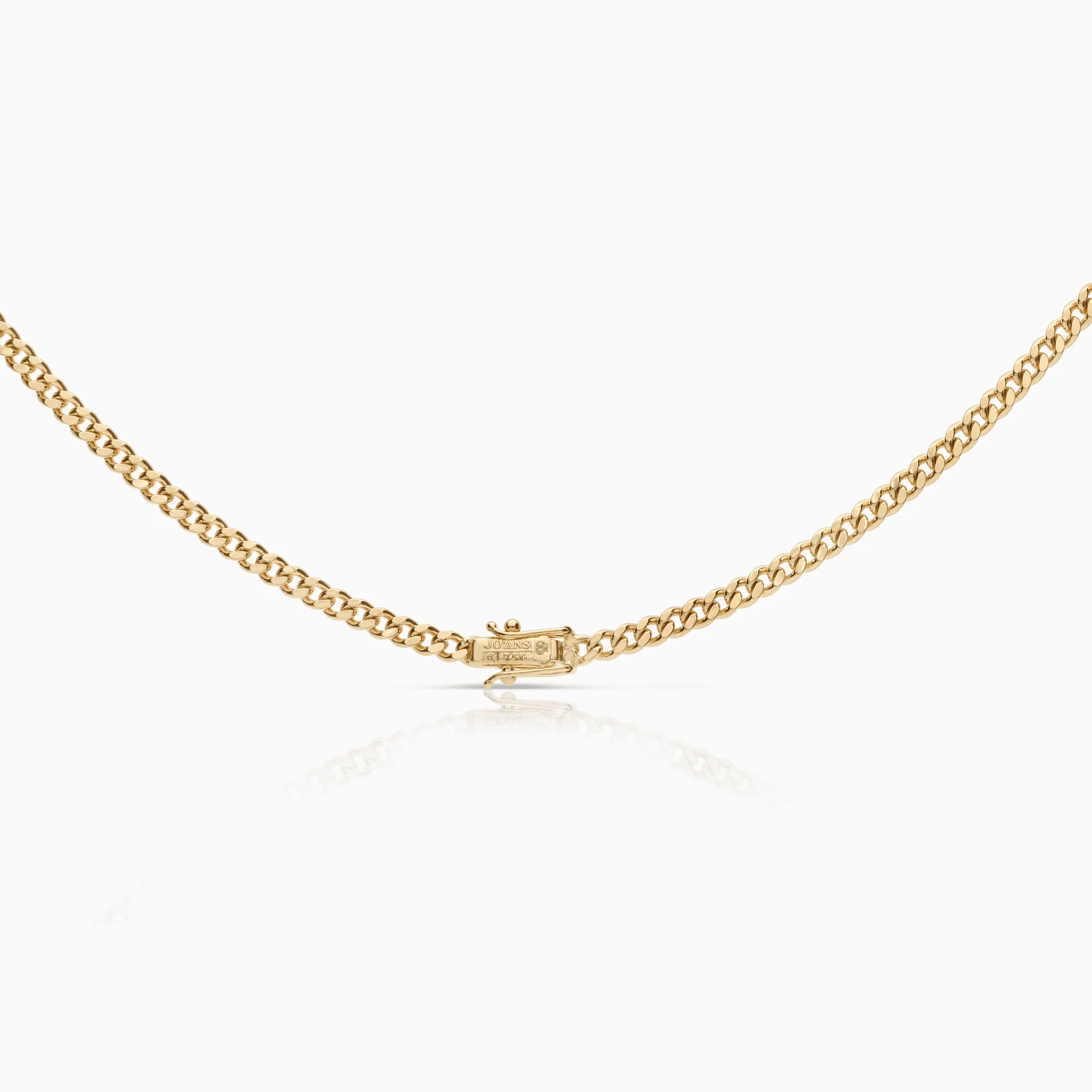 Curb chain 22.02g 18K gold - Image 2
