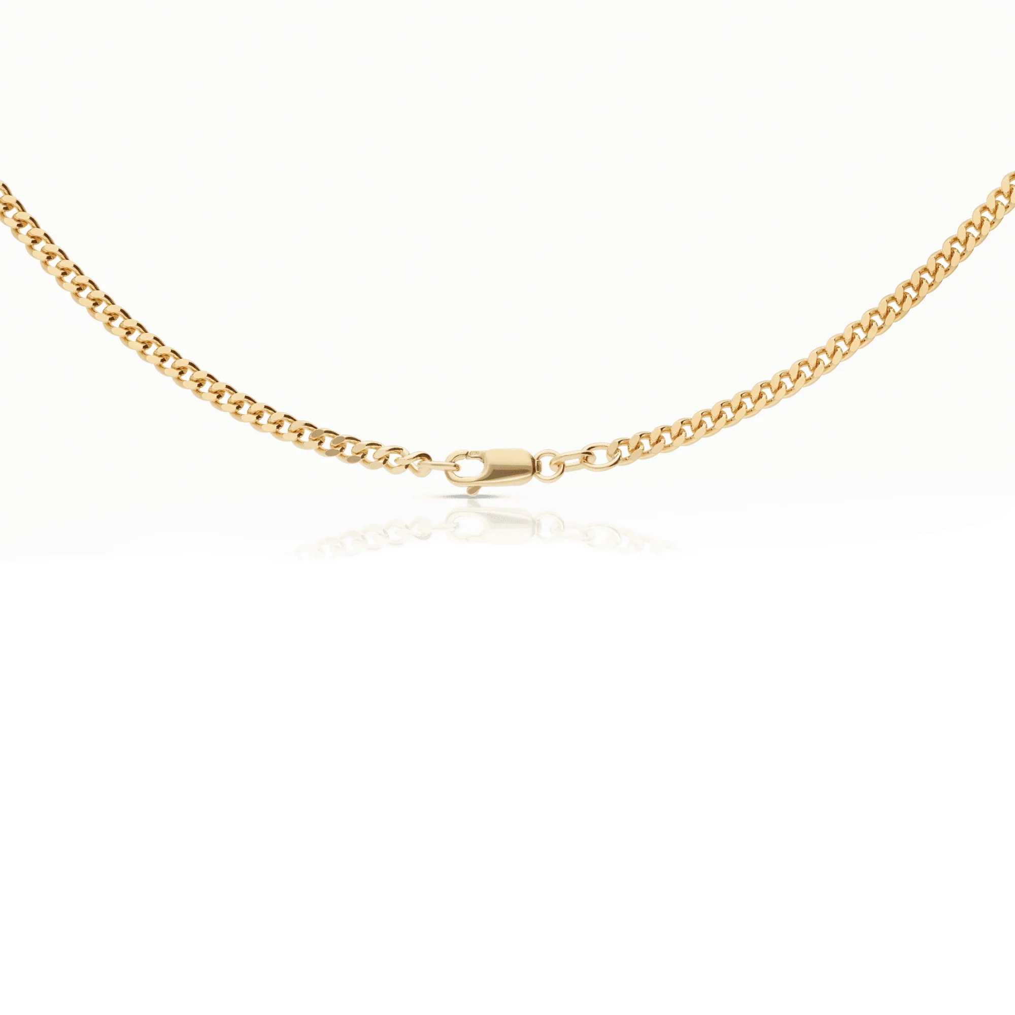 Curb chain 22.35g 18K gold - Image 2
