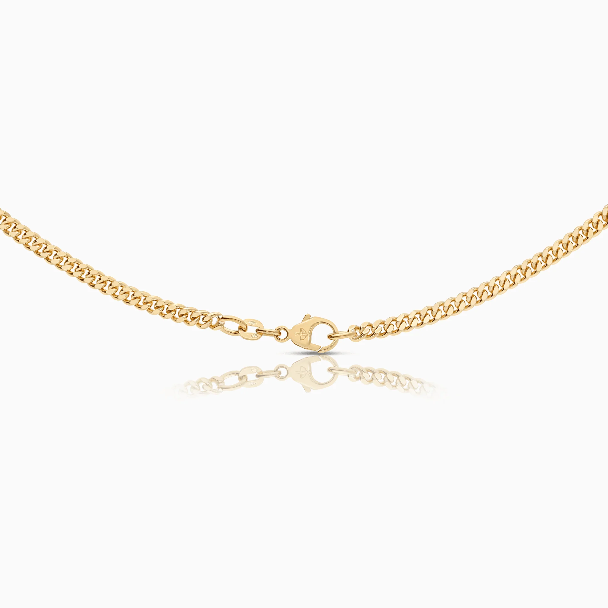 Curb chain 22.45g 18K gold - Image 2