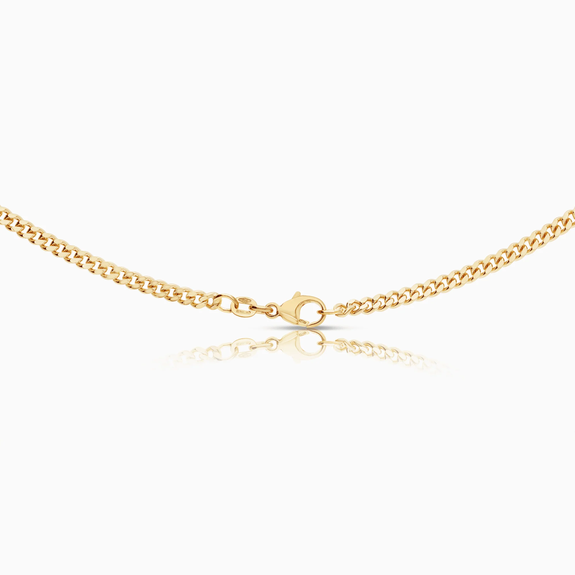 Curb chain 22.65g 18K gold - Image 2