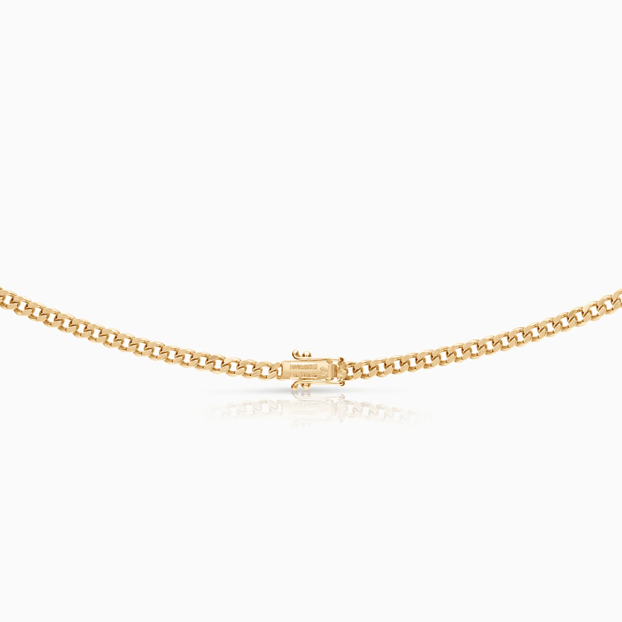 Curb chain 24.34g 18K gold - Image 2