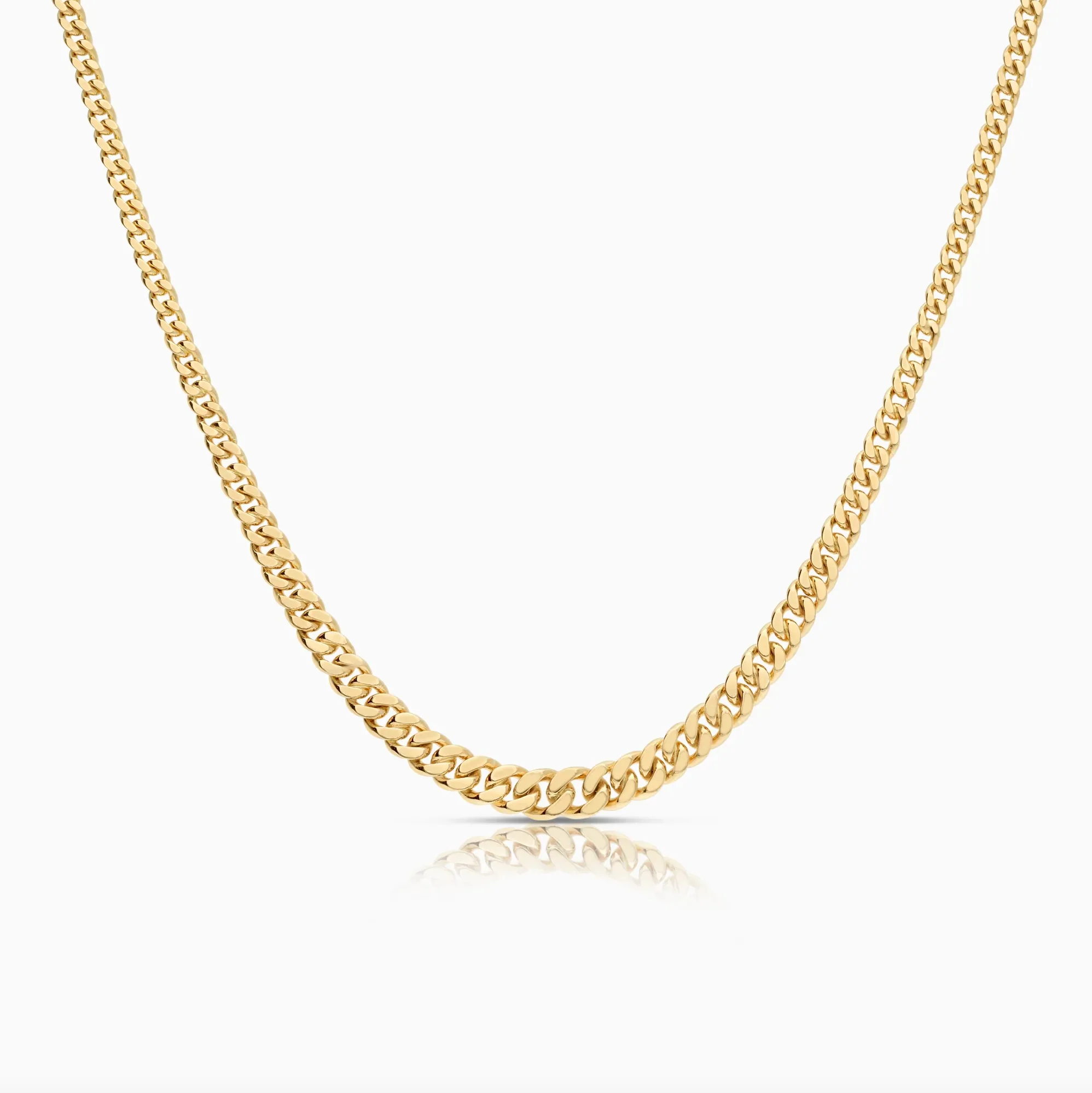 Curb chain 24.68g 18K gold