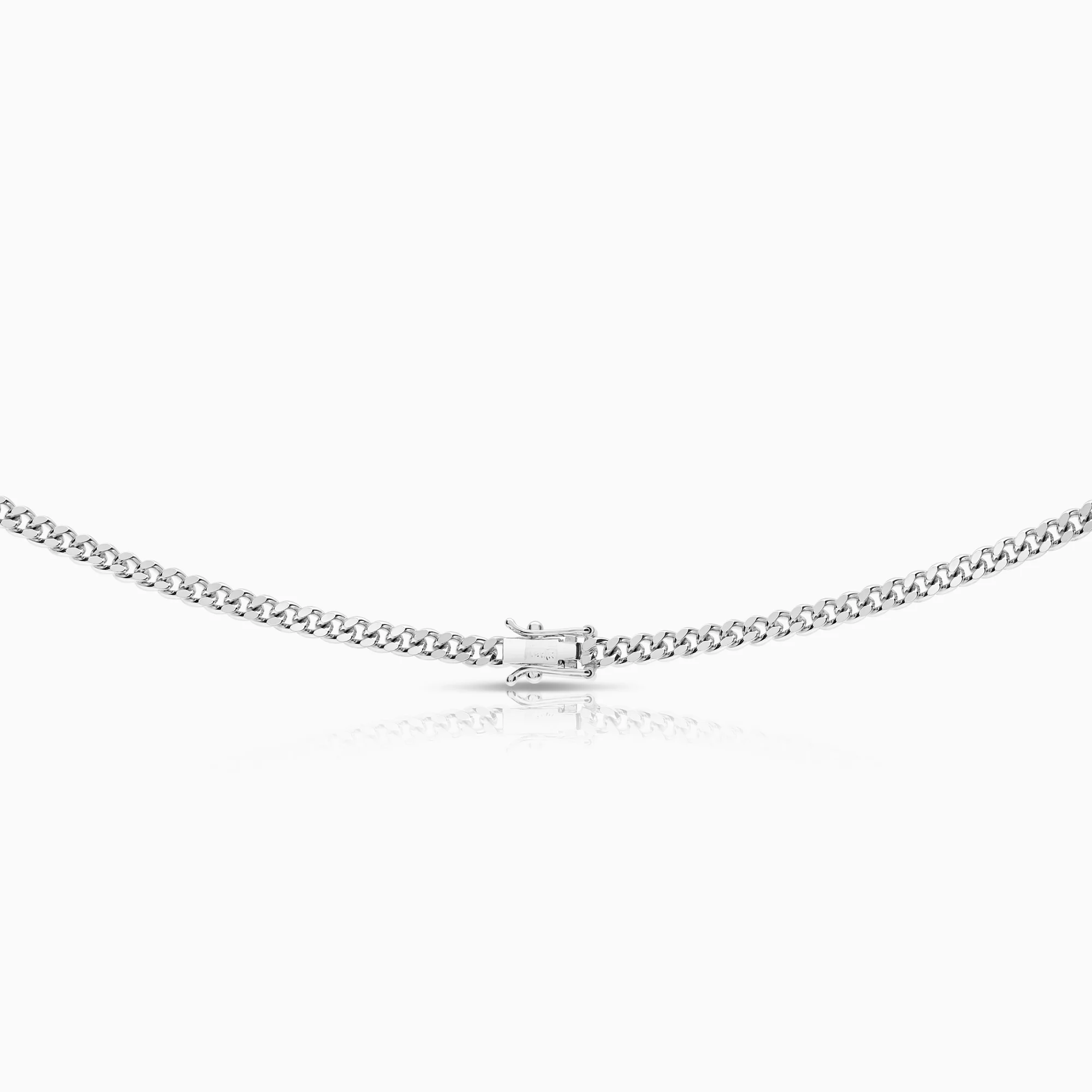 Curb Chain 24.77g 18K White Gold - Image 2