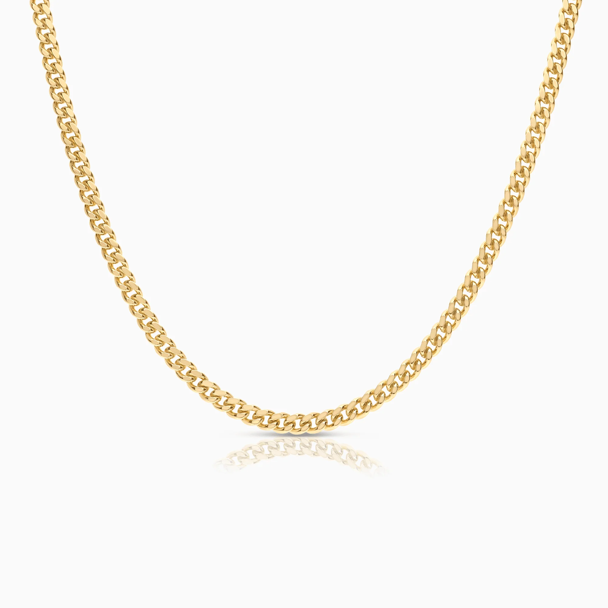 Curb chain 25.10g 18K gold