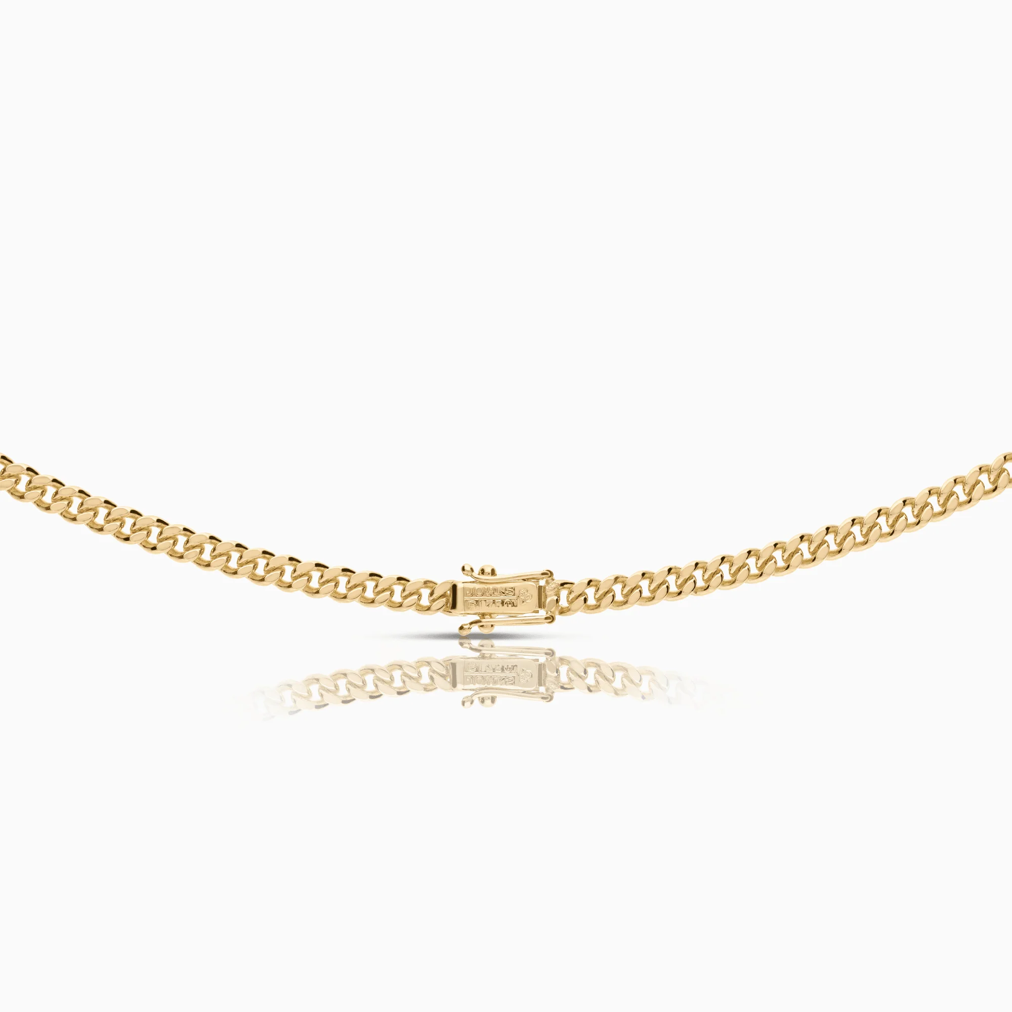 Curb chain 25.10g 18K gold - Image 2
