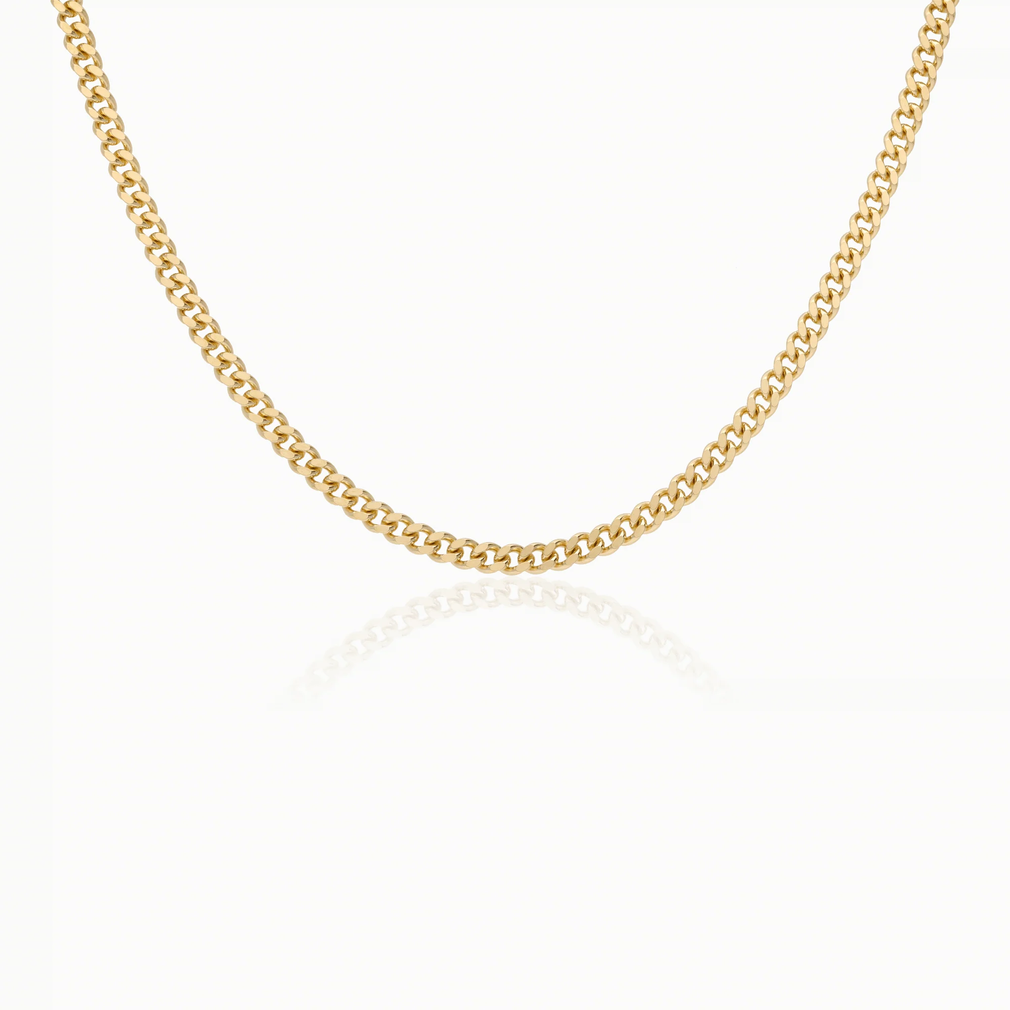 Curb chain 25.4g 18K gold