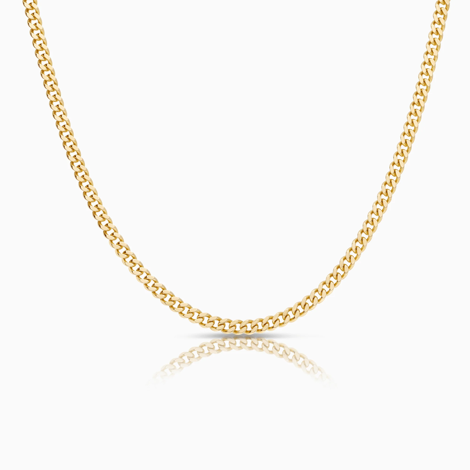 Curb chain 28.05g 18K gold