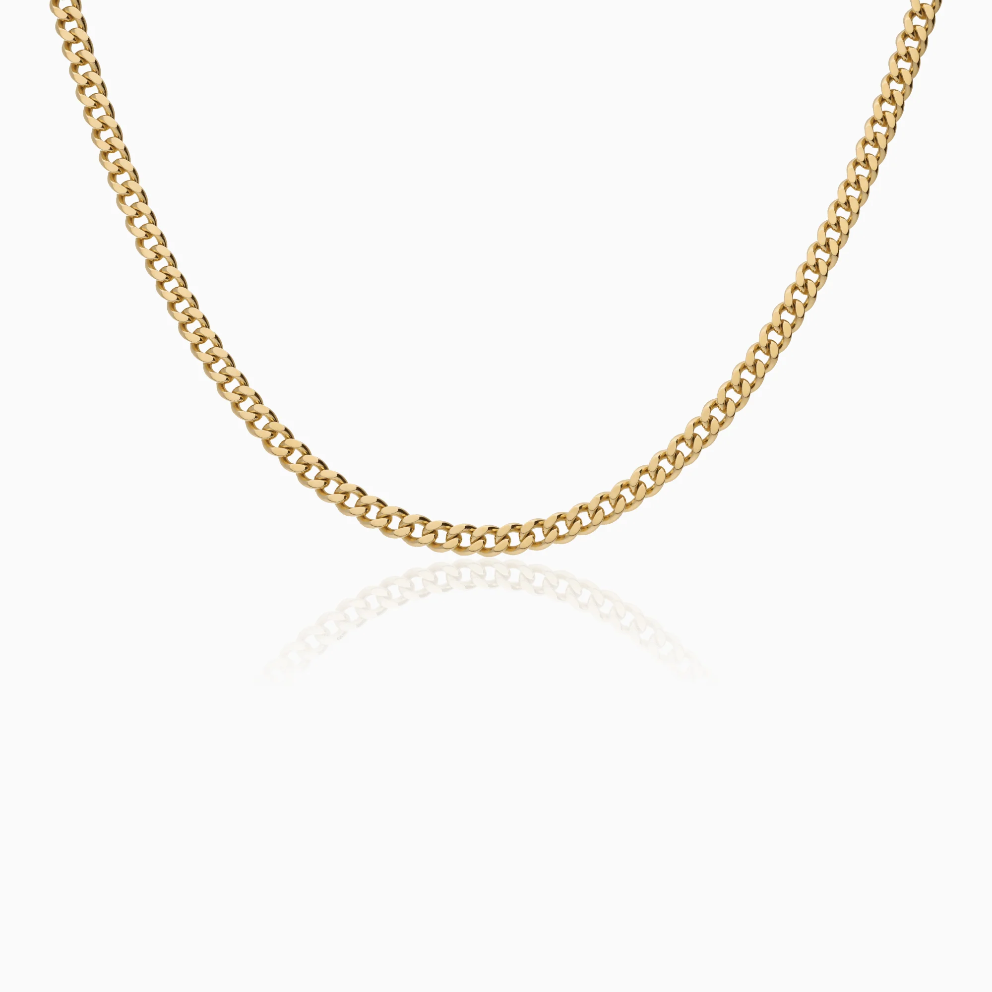 Curb chain 30.51g 18K gold