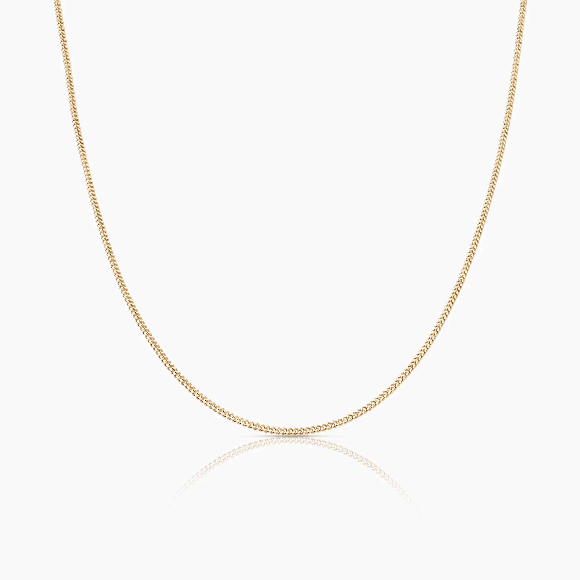 Curb chain 3.06g 18K gold
