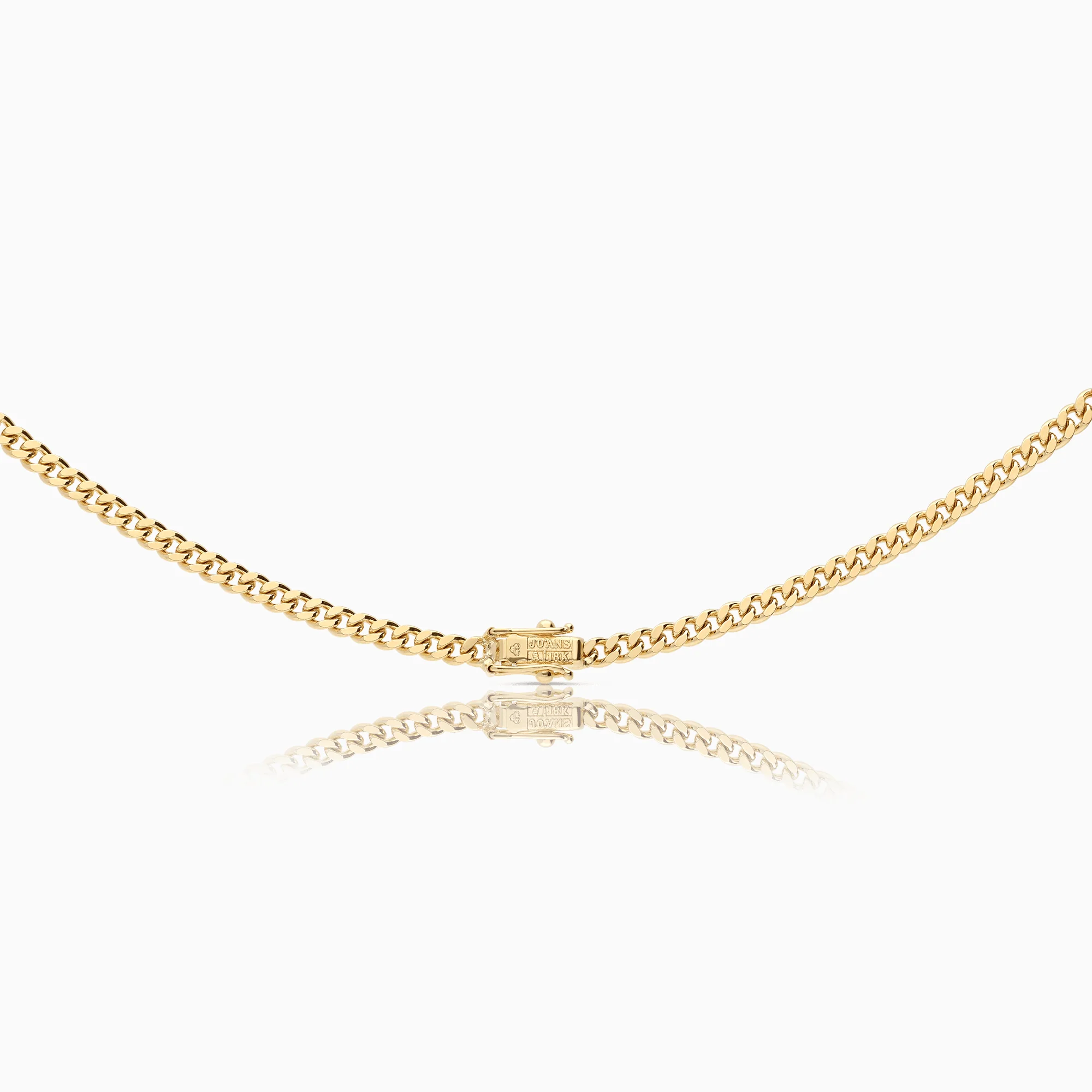 Curb chain 30.72g 18K gold - Image 2