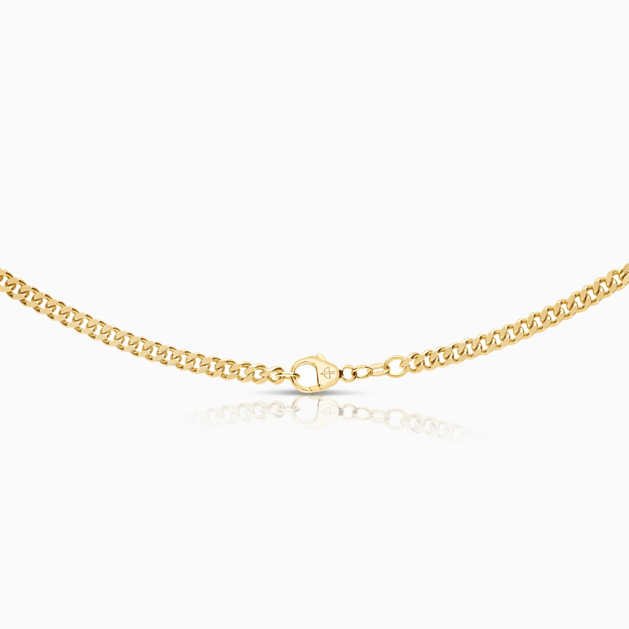 Curb chain 30.99g 18K gold - Image 2