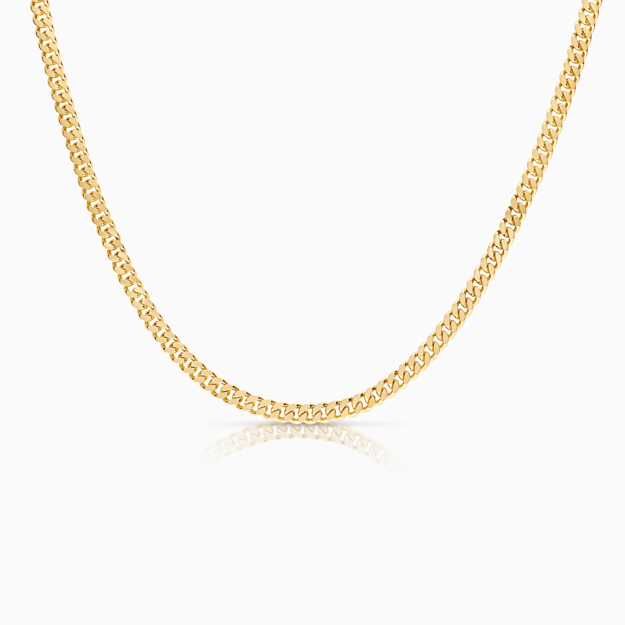 Curb chain 31.46g 18K gold