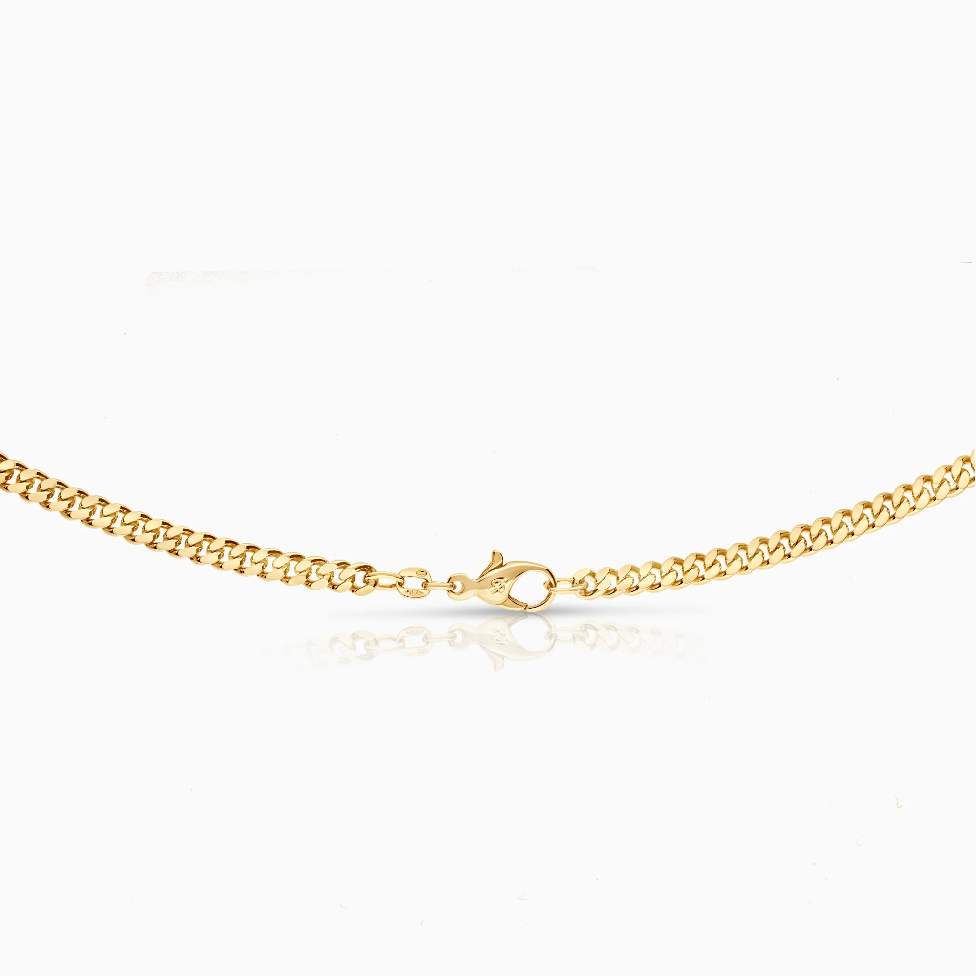 Curb chain 31.46g 18K gold - Image 2