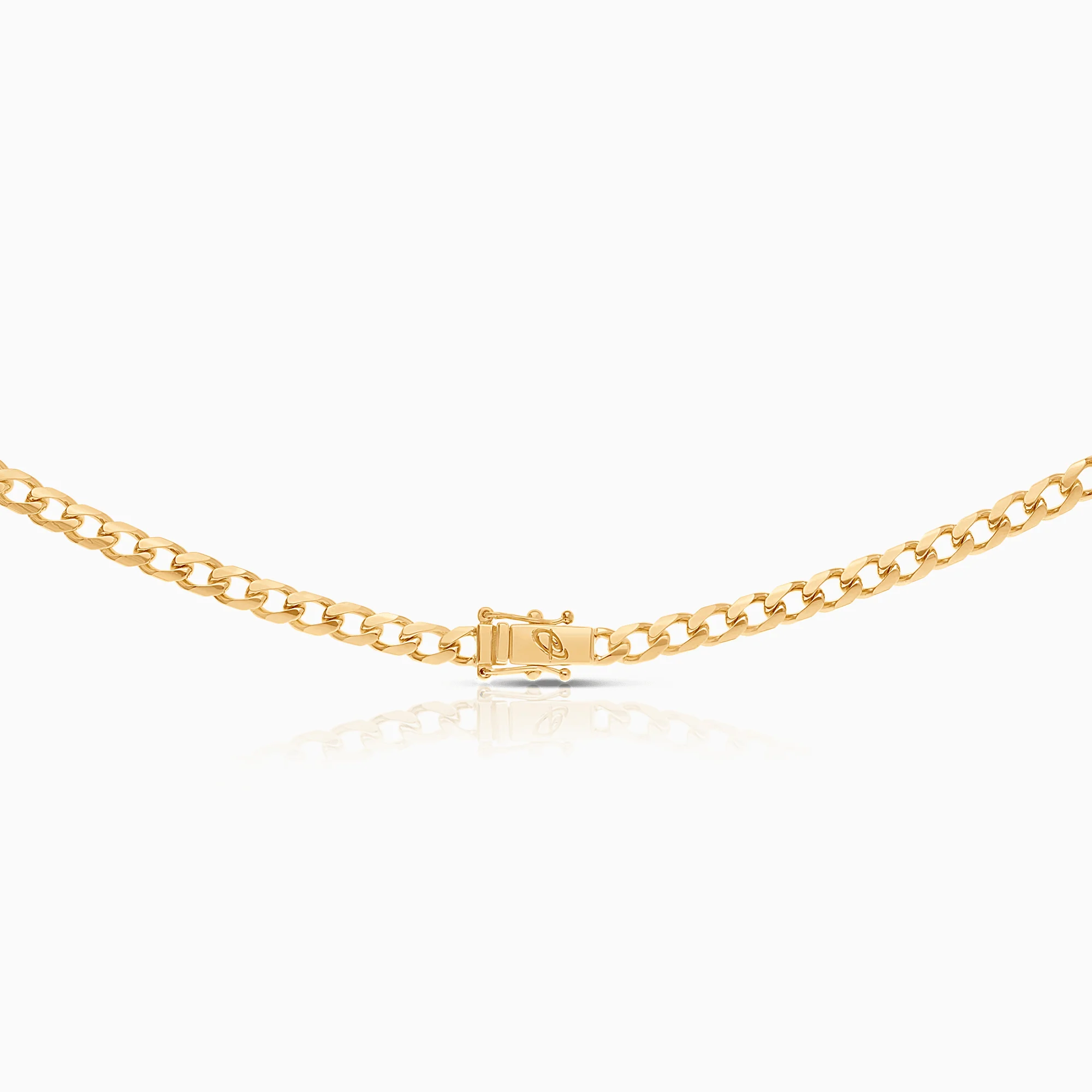 Curb chain 33.22g 18K gold - Image 2