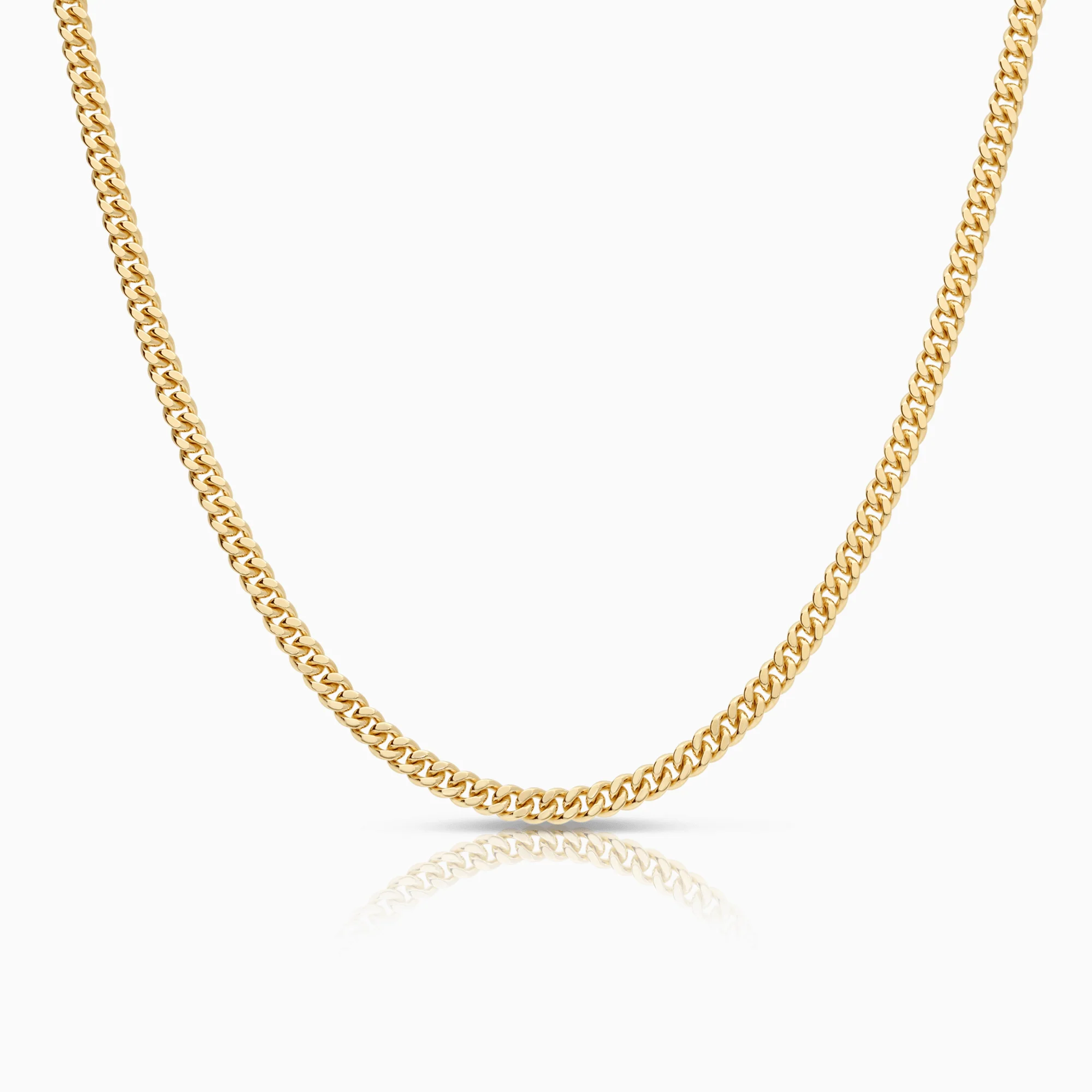 Curb chain 33.83g 18K gold