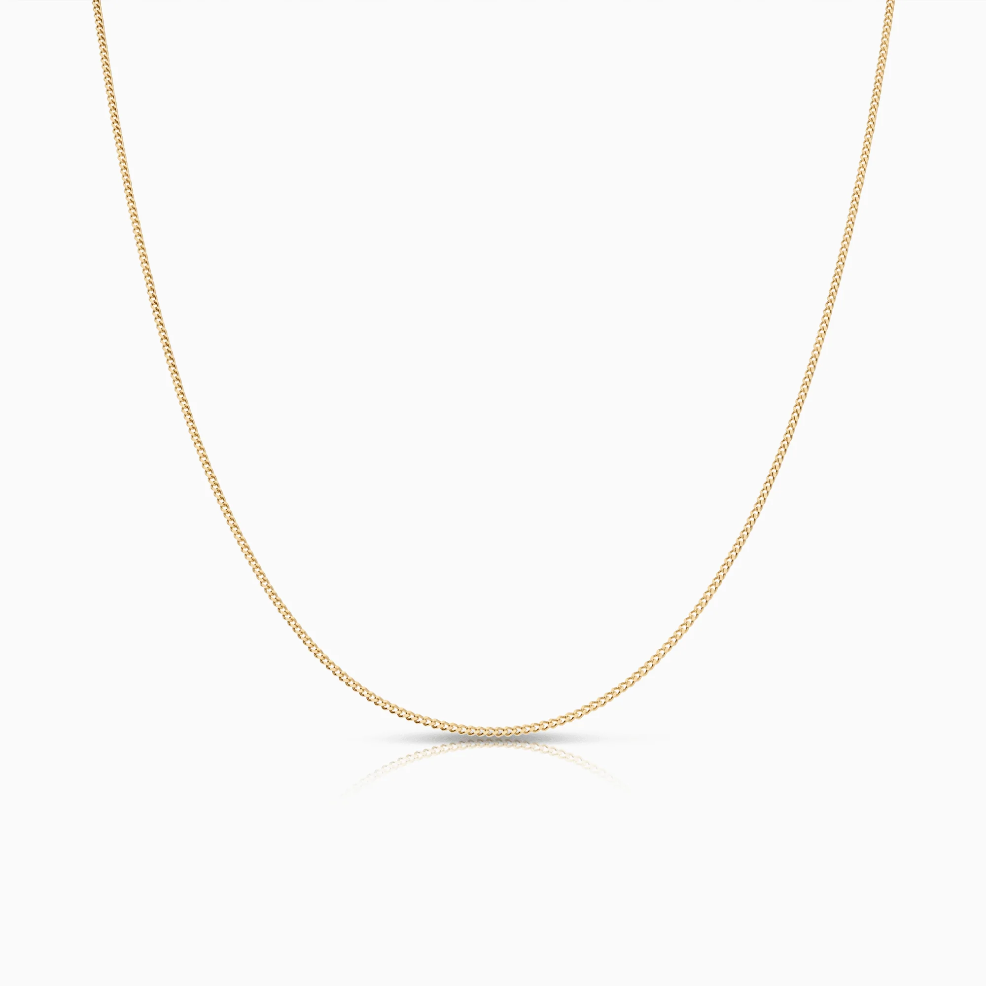Curb chain 36cm 18K gold
