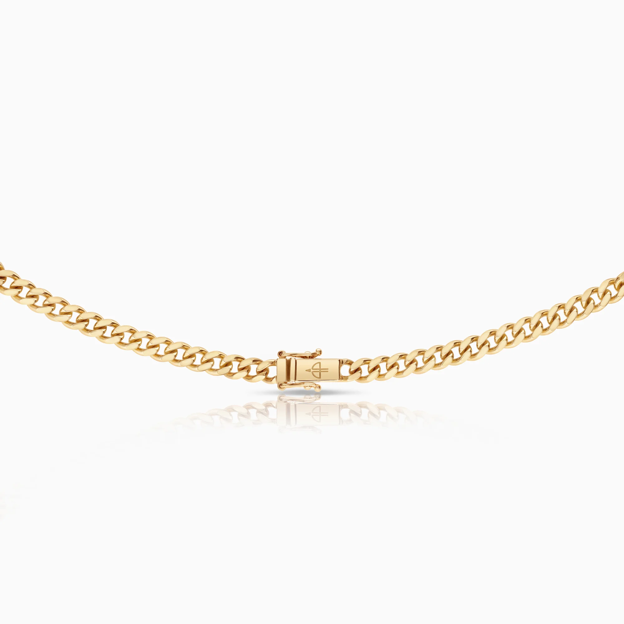 Curb chain 40.10g 18K gold - Image 2