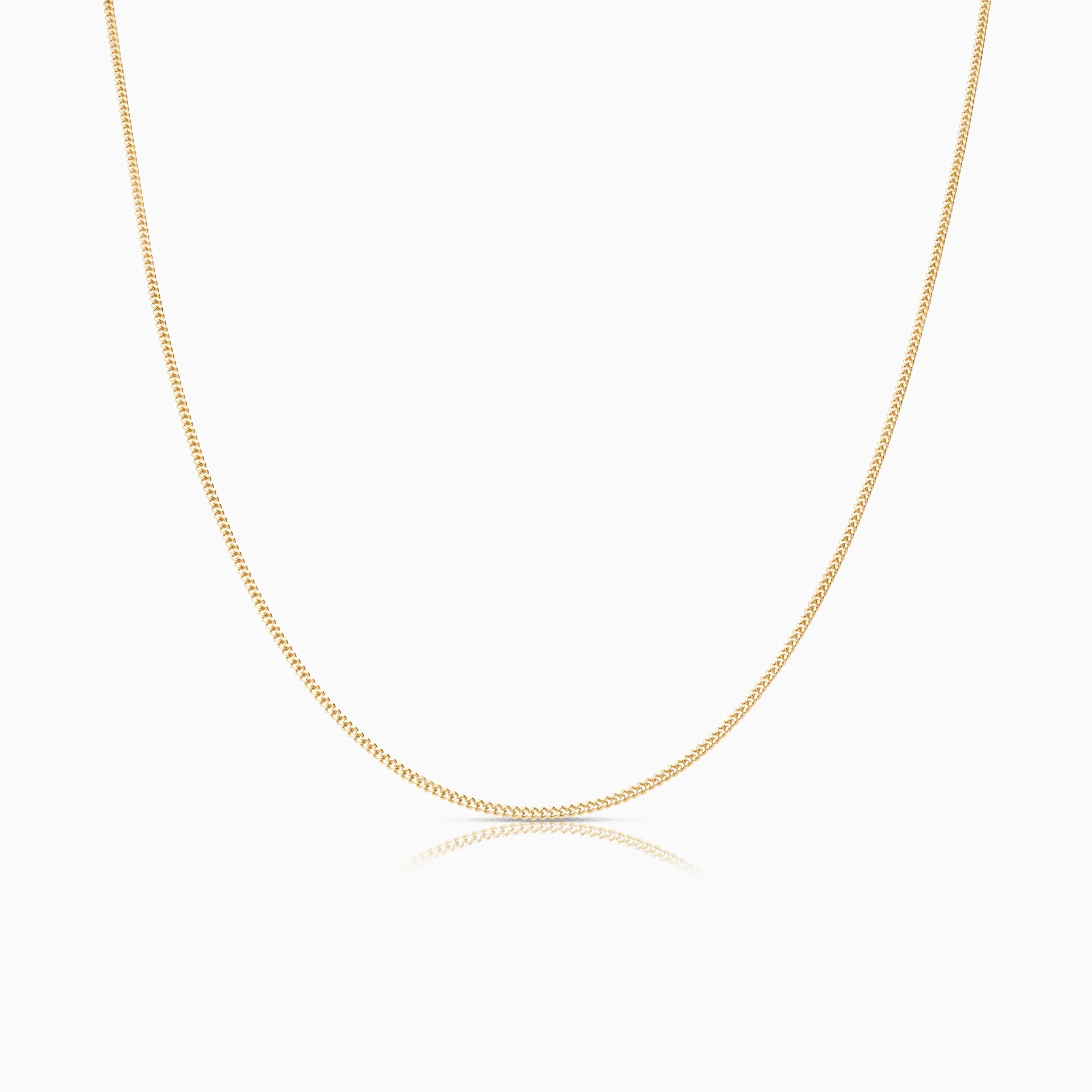 Curb chain 41.5cm 18K gold