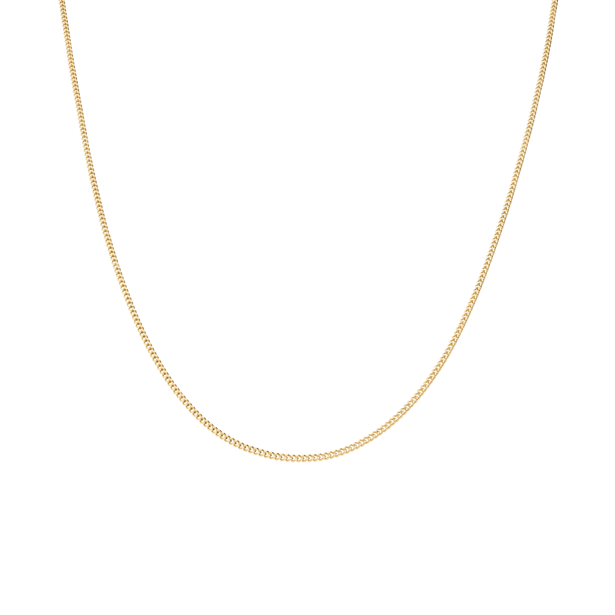 Curb chain 41cm 18K gold - Image 2