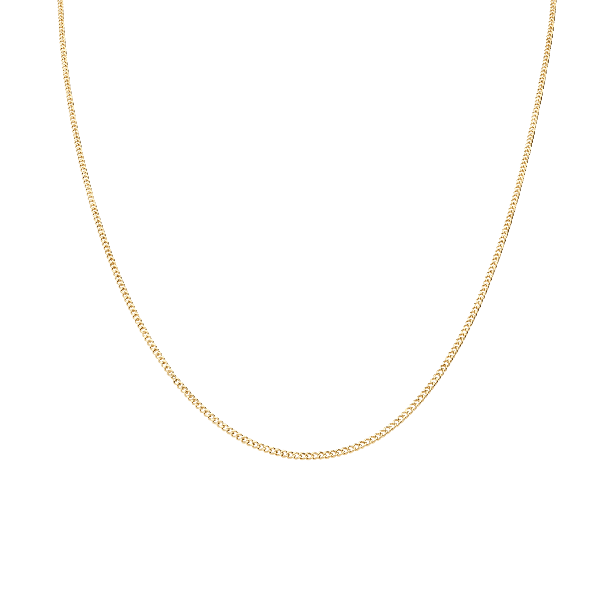 Curb chain 41cm 18K gold - Image 2