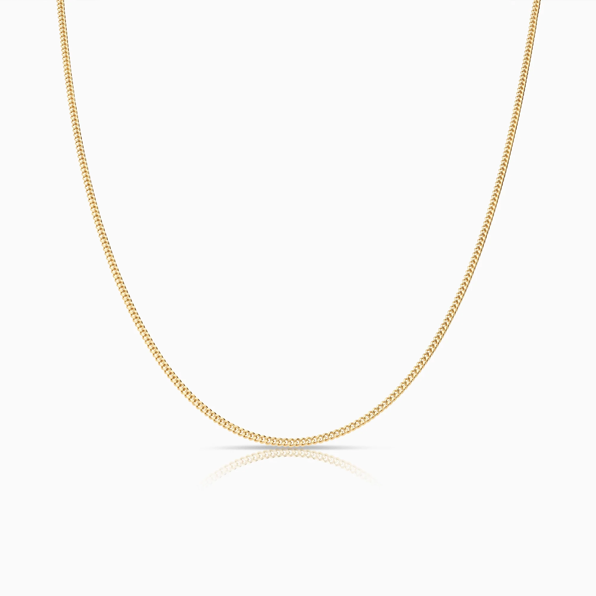 Curb chain 42.5cm 18K gold