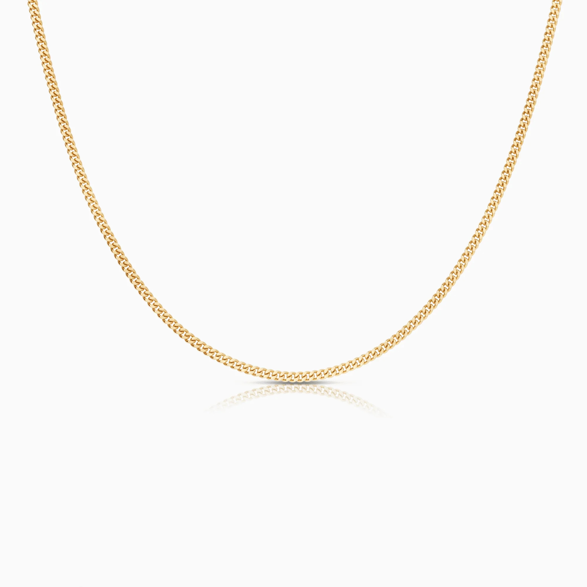 Curb chain 42.5cm 18K gold