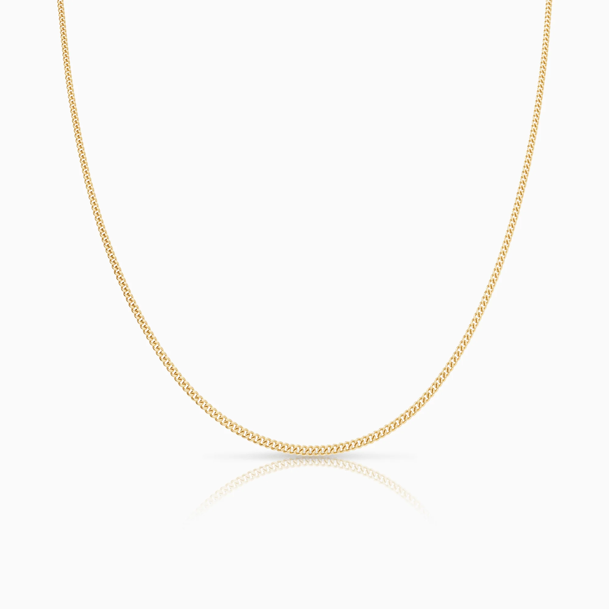 Curb chain 42.5cm 18K gold