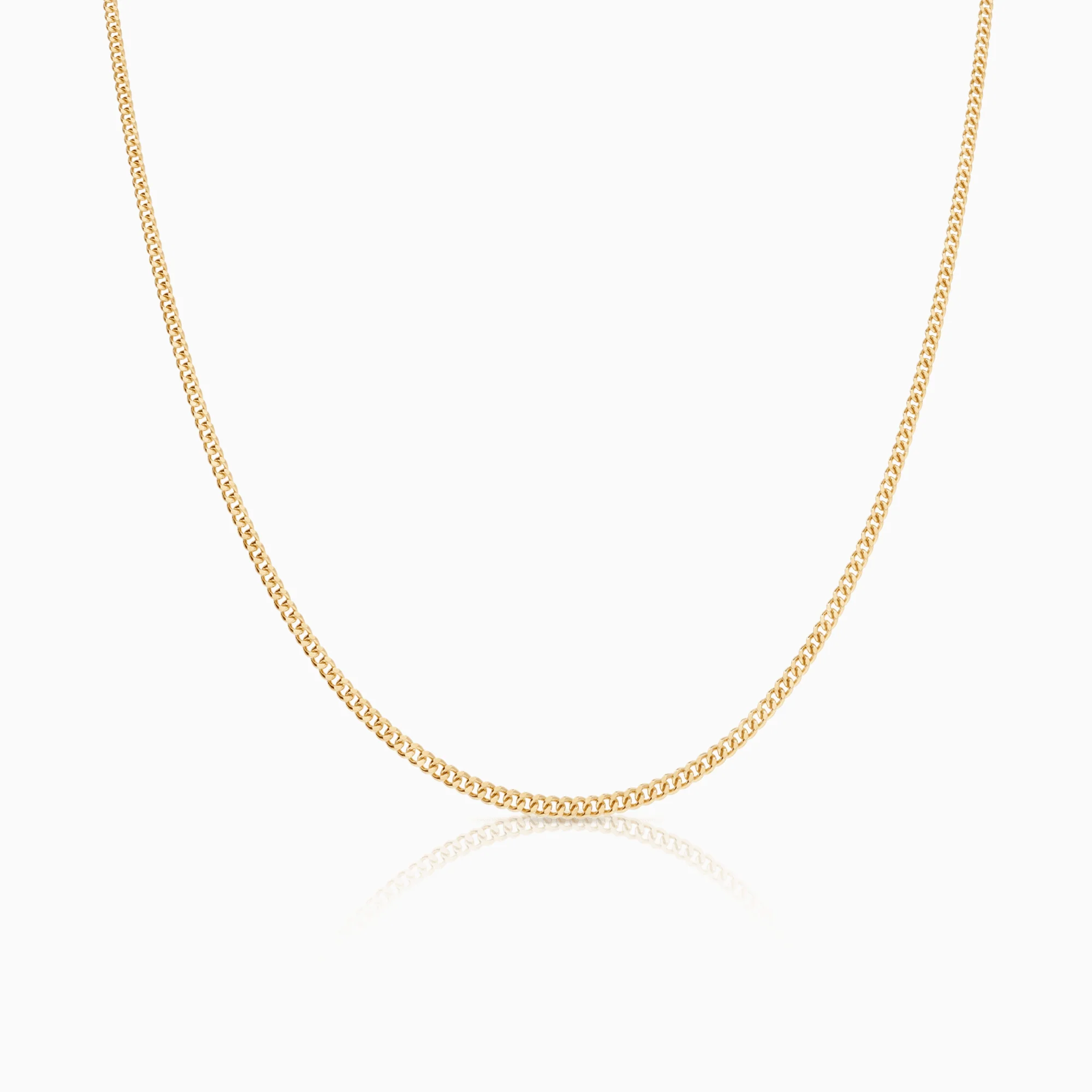 Curb chain 42.5cm 18K gold