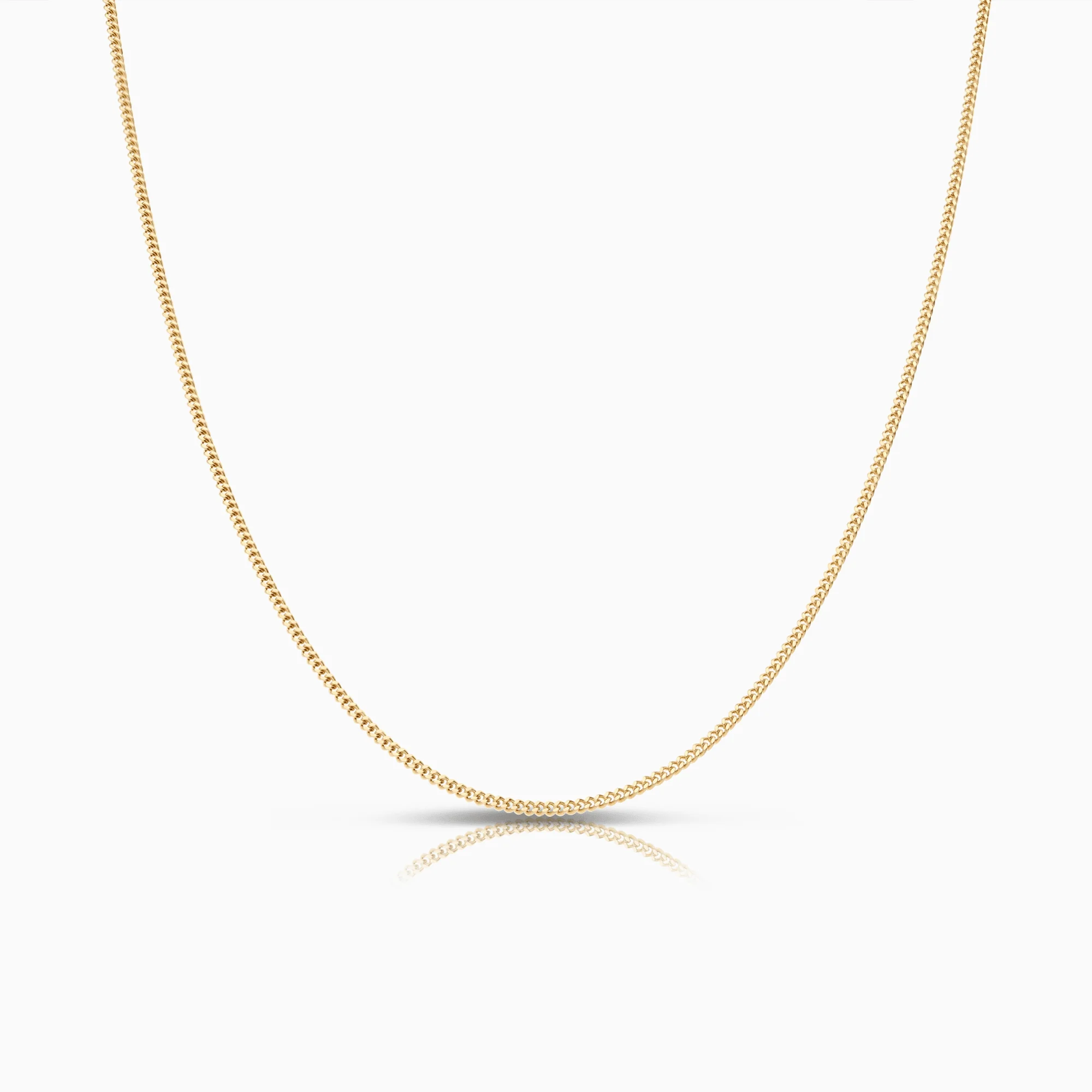 Curb chain 42cm 18K gold
