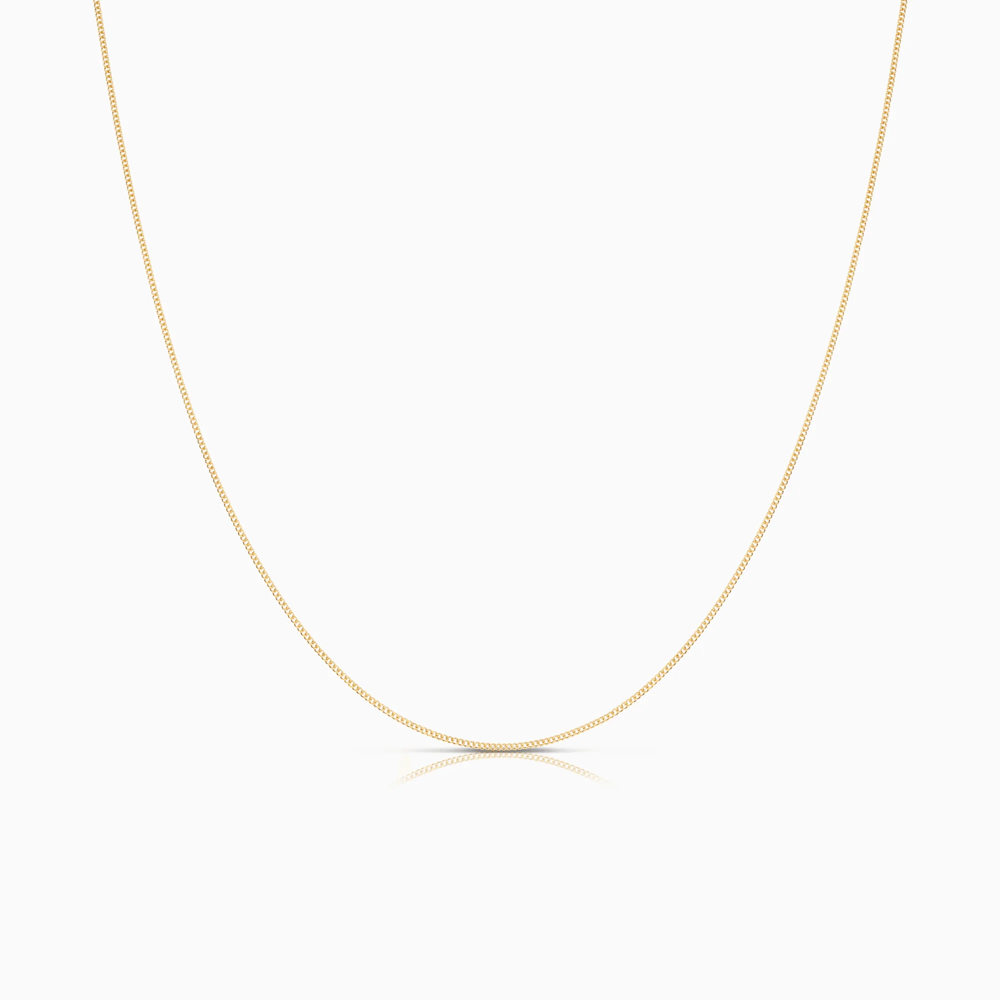 Curb chain 42cm 18K gold
