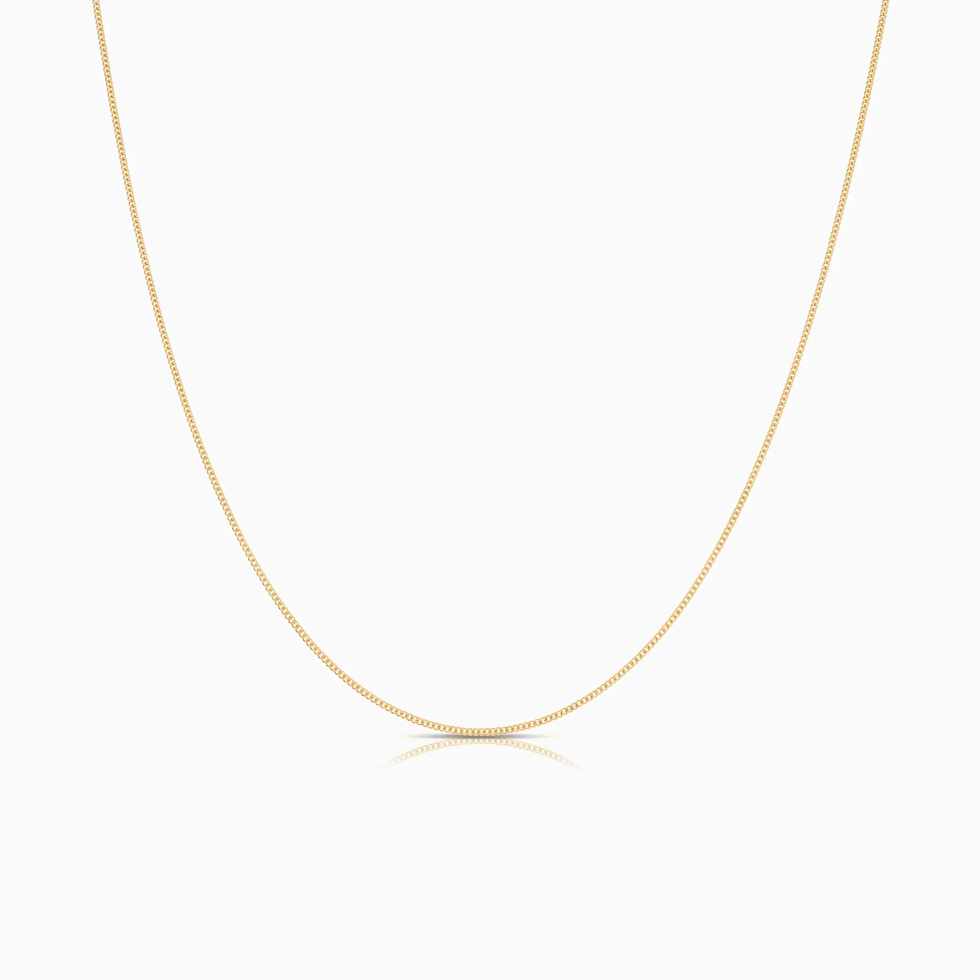 Curb chain 42cm 18K gold
